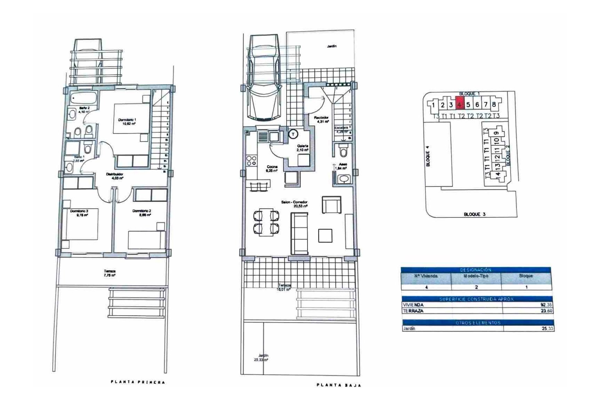 Herverkoop - Semi Detached - Ciudad Quesada - Ciudad Quesada - Rojales