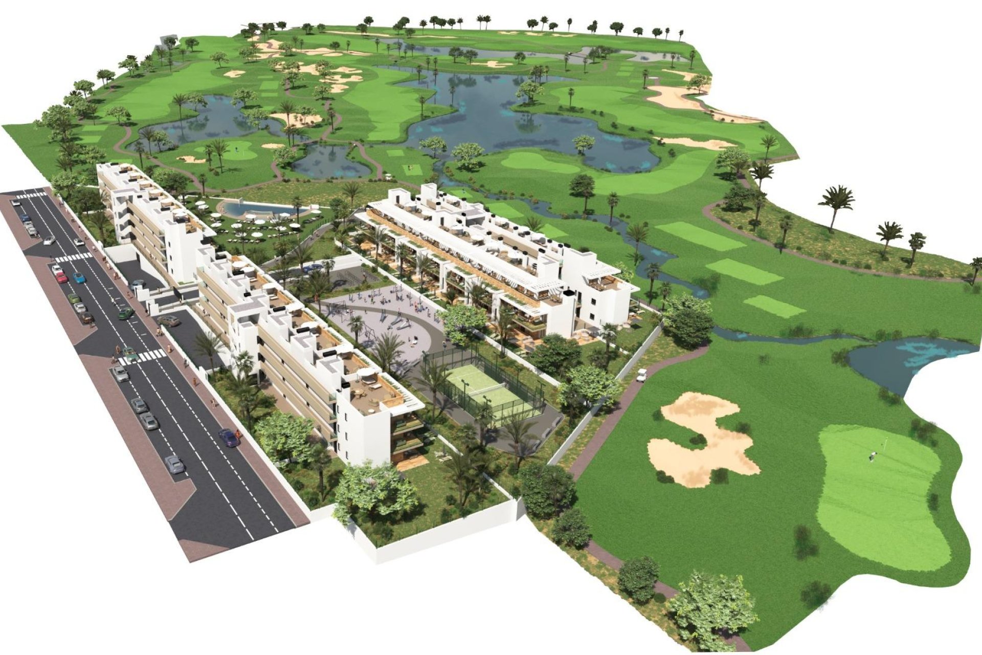 New Build - Apartment - Los Alcázares - La Serena Golf