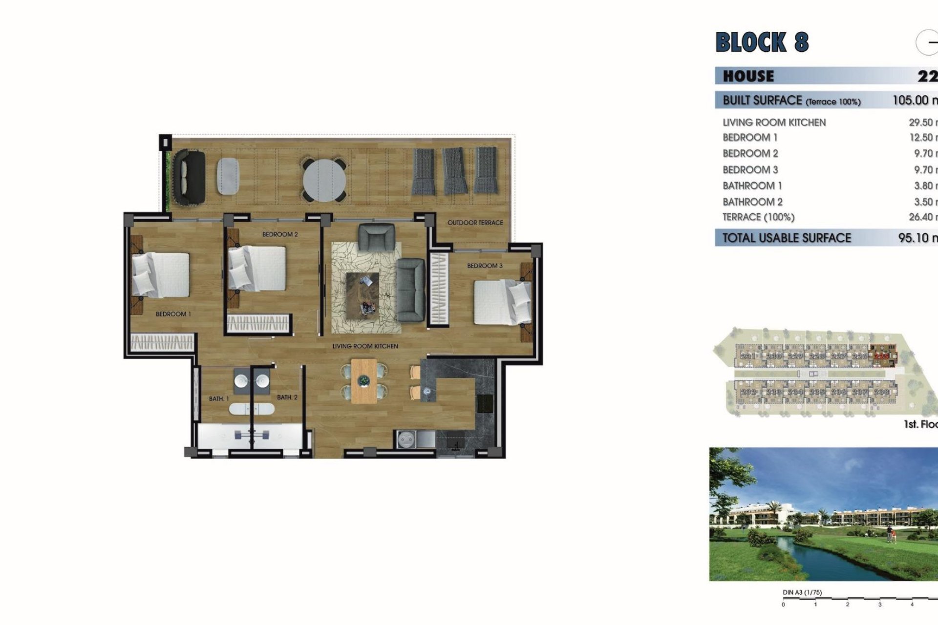 New Build - Apartment - Los Alcázares - La Serena Golf