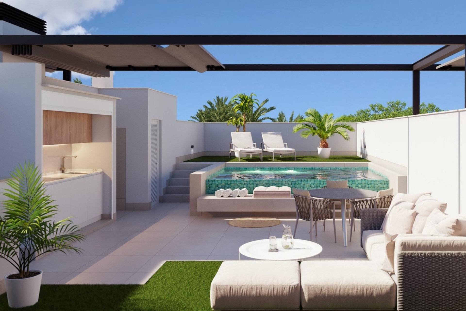 New Build - Chalet - Pilar de la Horadada - parques de Andromeda