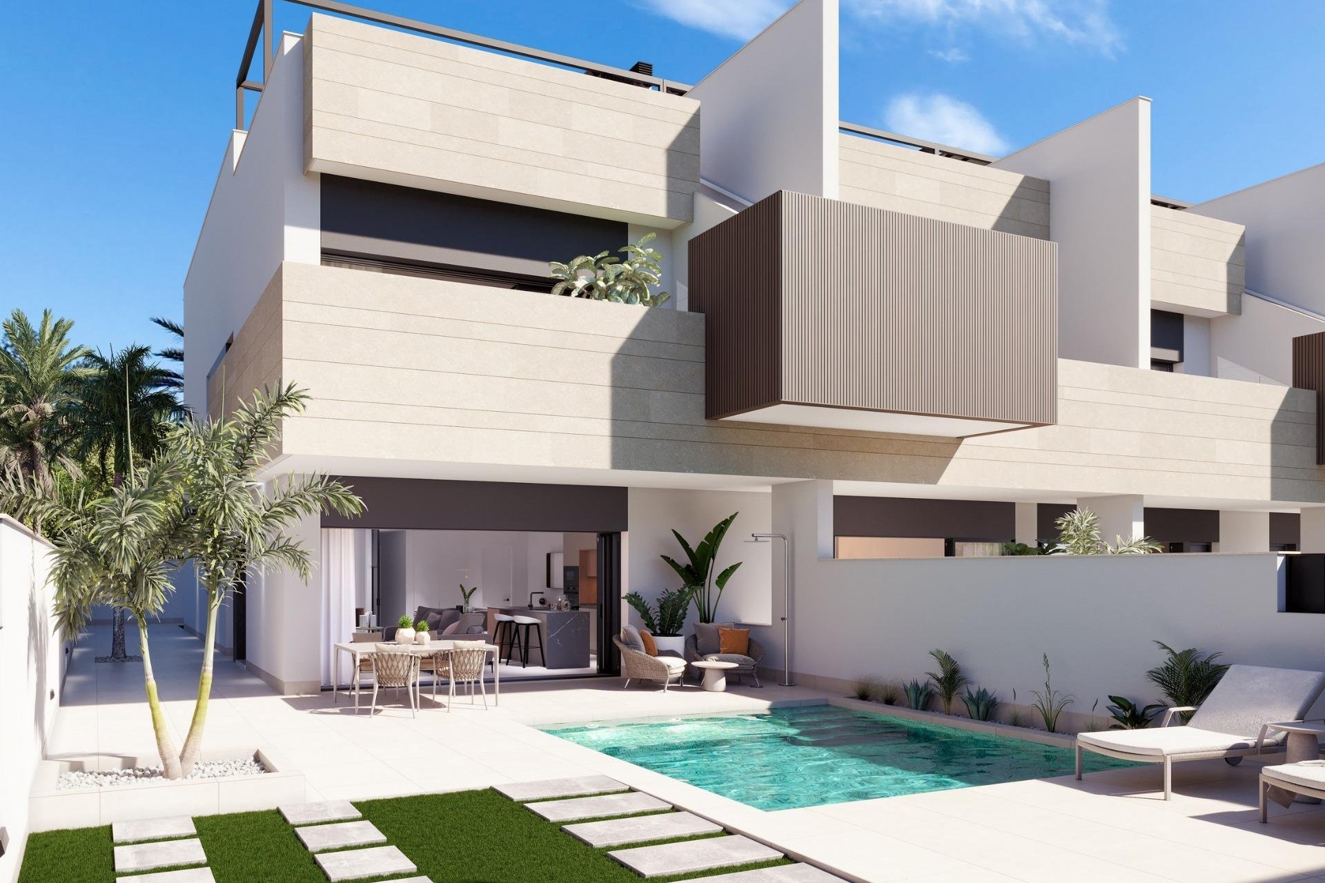 New Build - Chalet - Pilar de la Horadada - parques de Andromeda