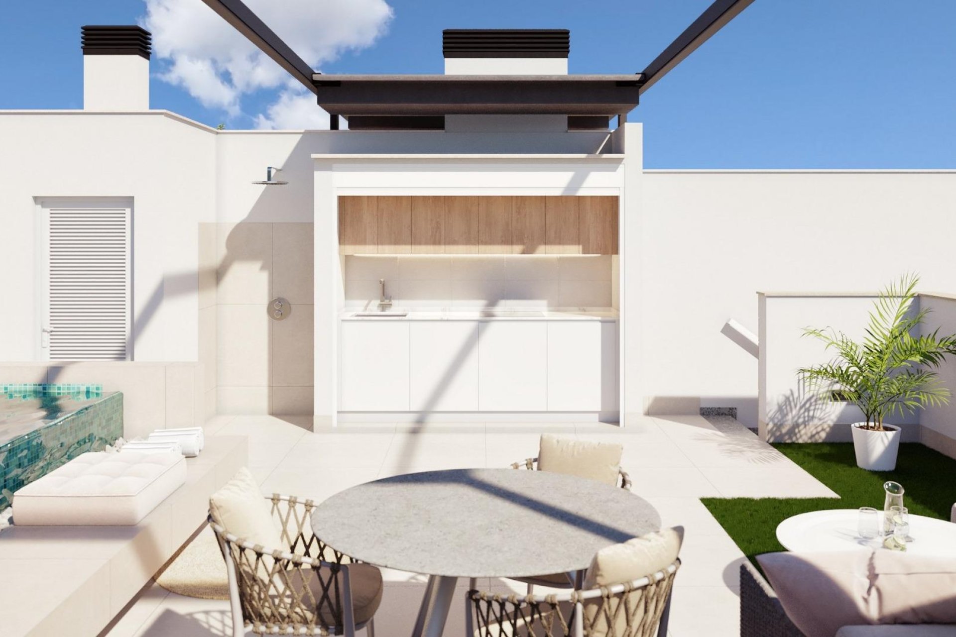 New Build - Chalet - Pilar de la Horadada - parques de Andromeda