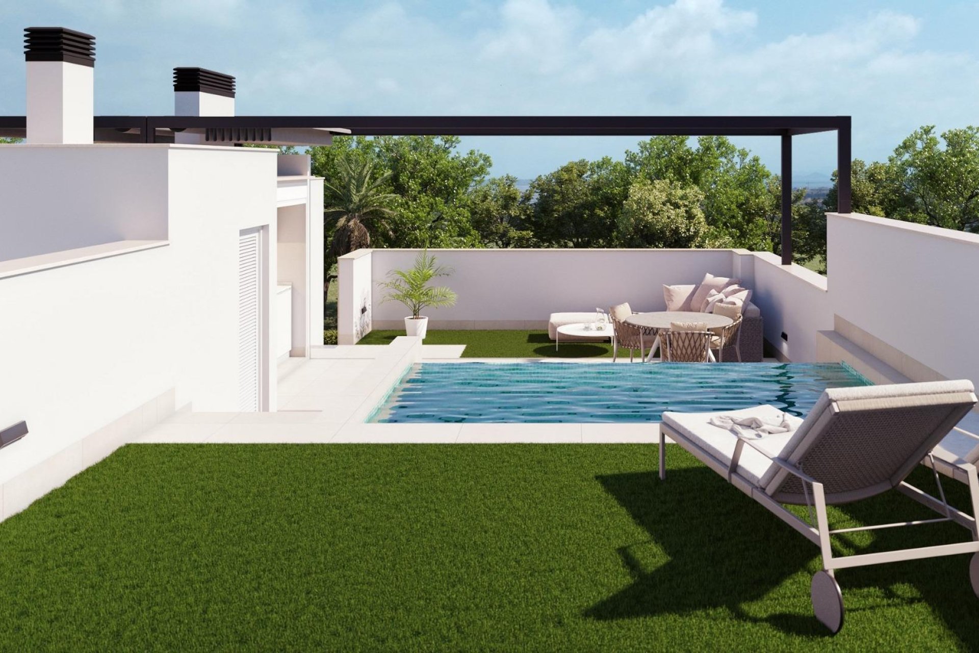 New Build - Chalet - Pilar de la Horadada - parques de Andromeda