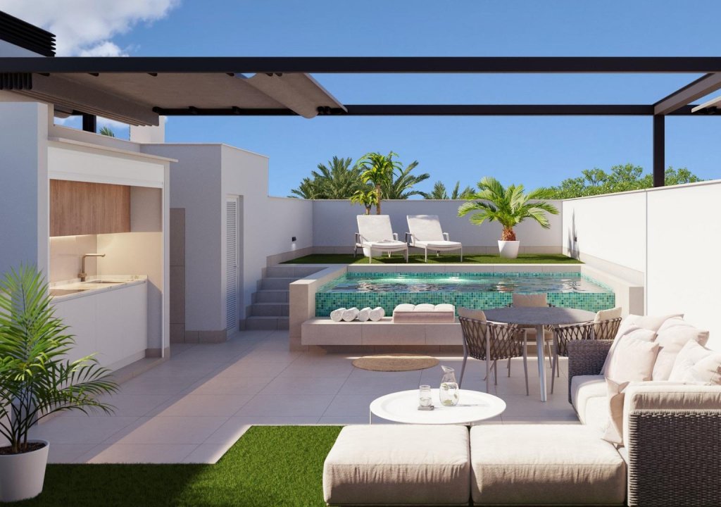 New Build - Chalet - Pilar de la Horadada - parques de Andromeda