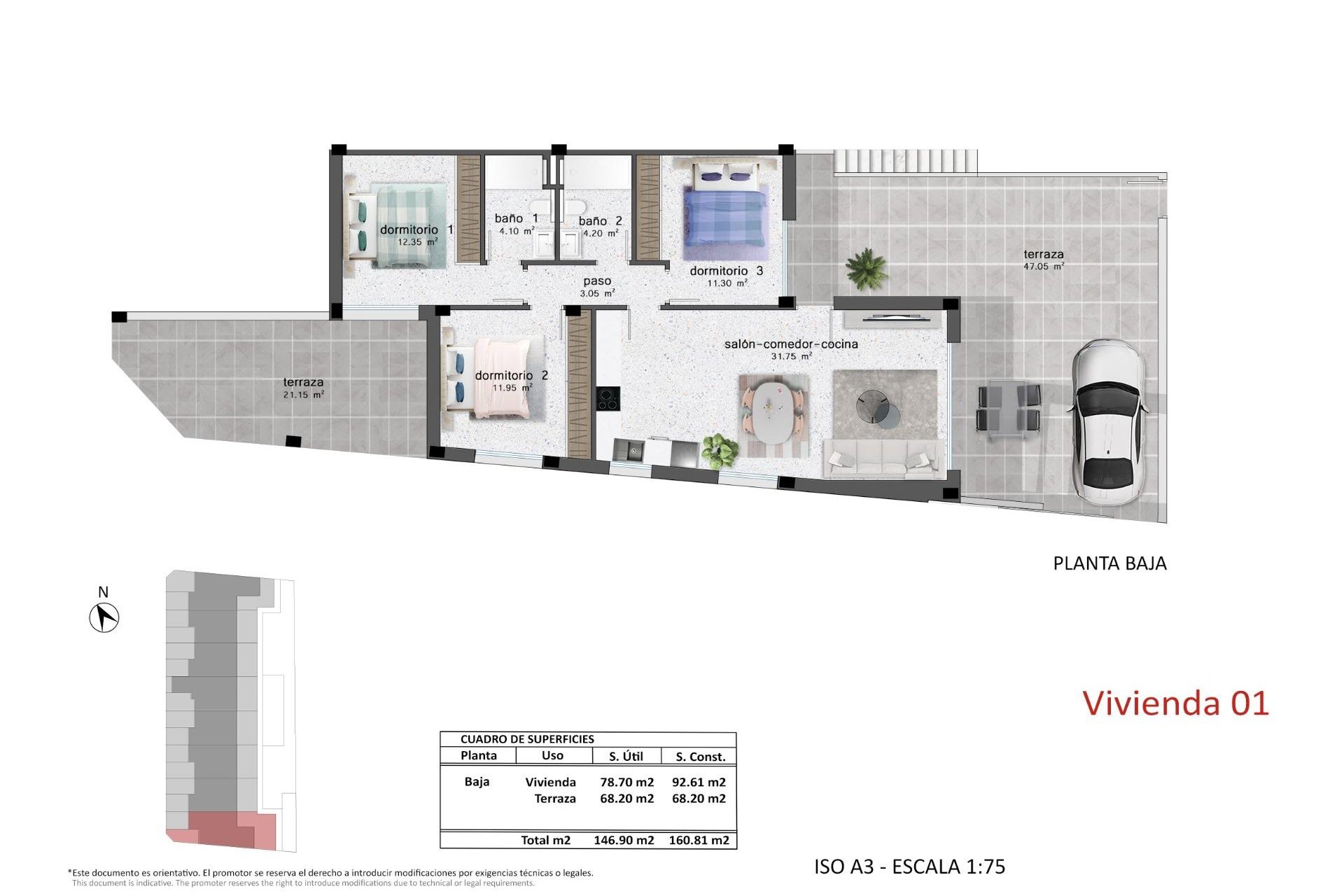 New Build - Chalet - Pilar de la Horadada - pueblo