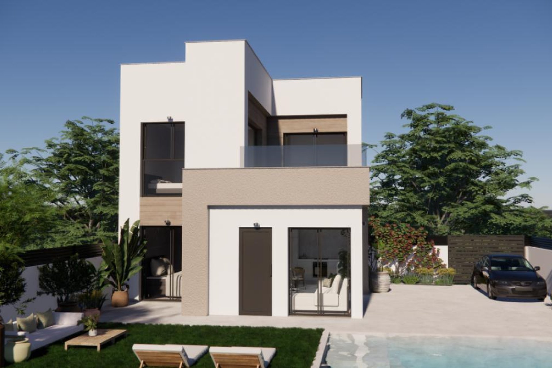 New Build - Detached villa - Orihuela Costa