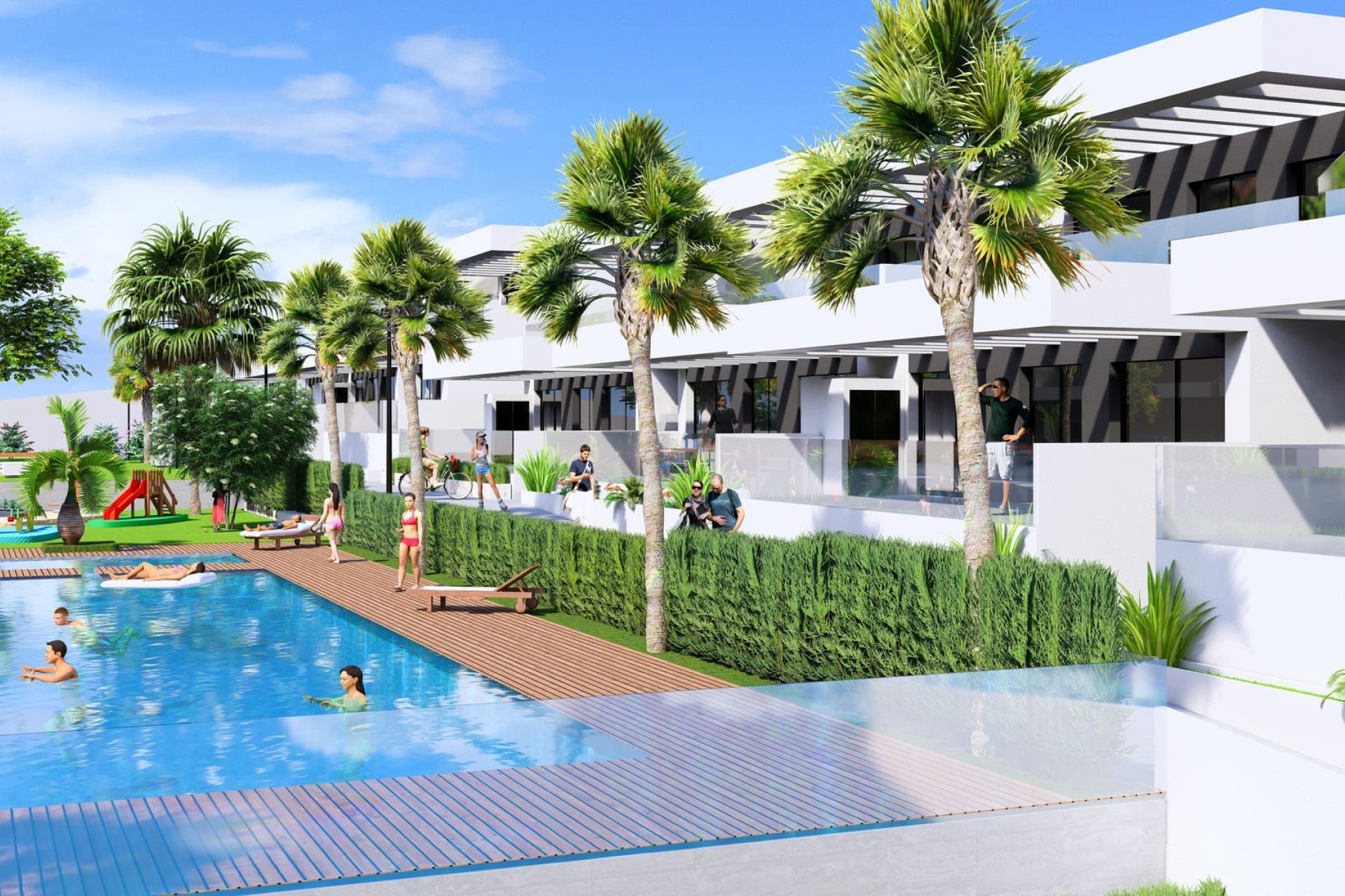 New Build - low-bungalow - La Finca Golf