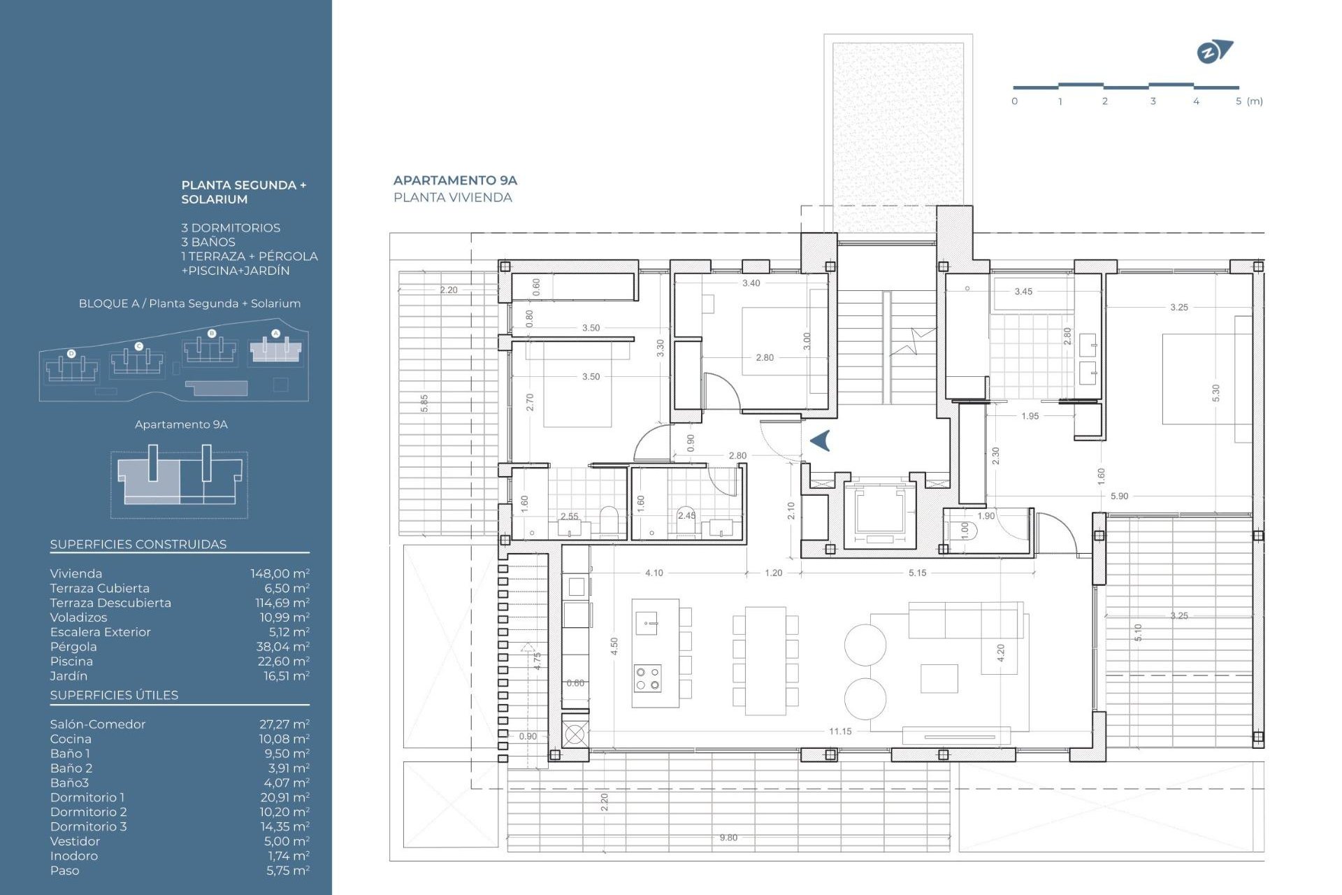 New Build - Penthouse - Alicante - Puerto Azul
