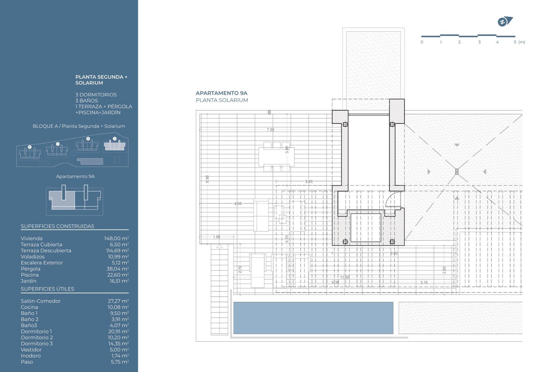 New Build - Penthouse - Alicante - Puerto Azul