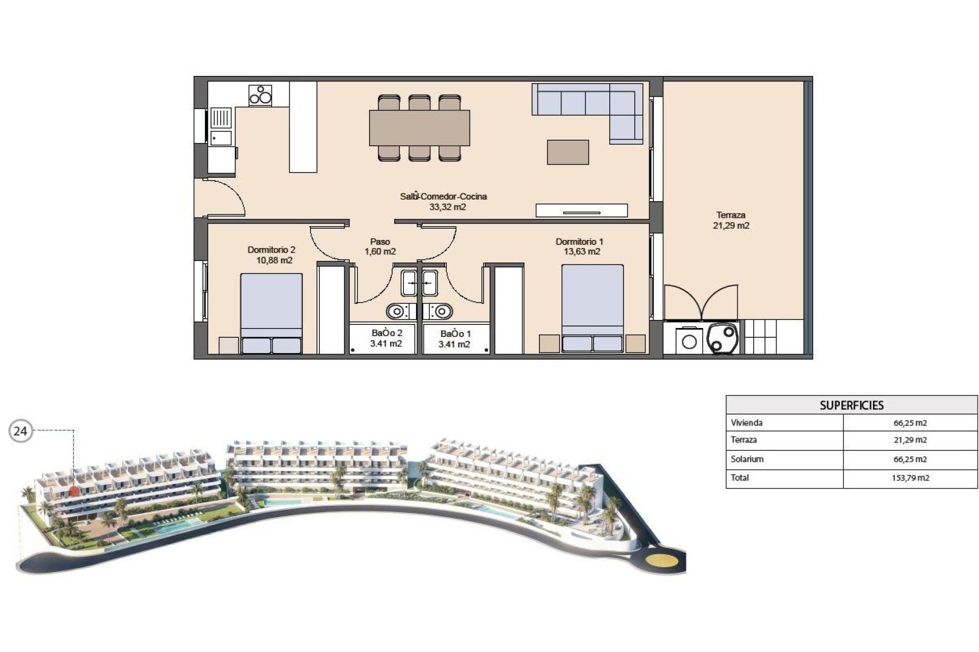 New Build - Penthouse - Benidorm - Balcon de finestrat