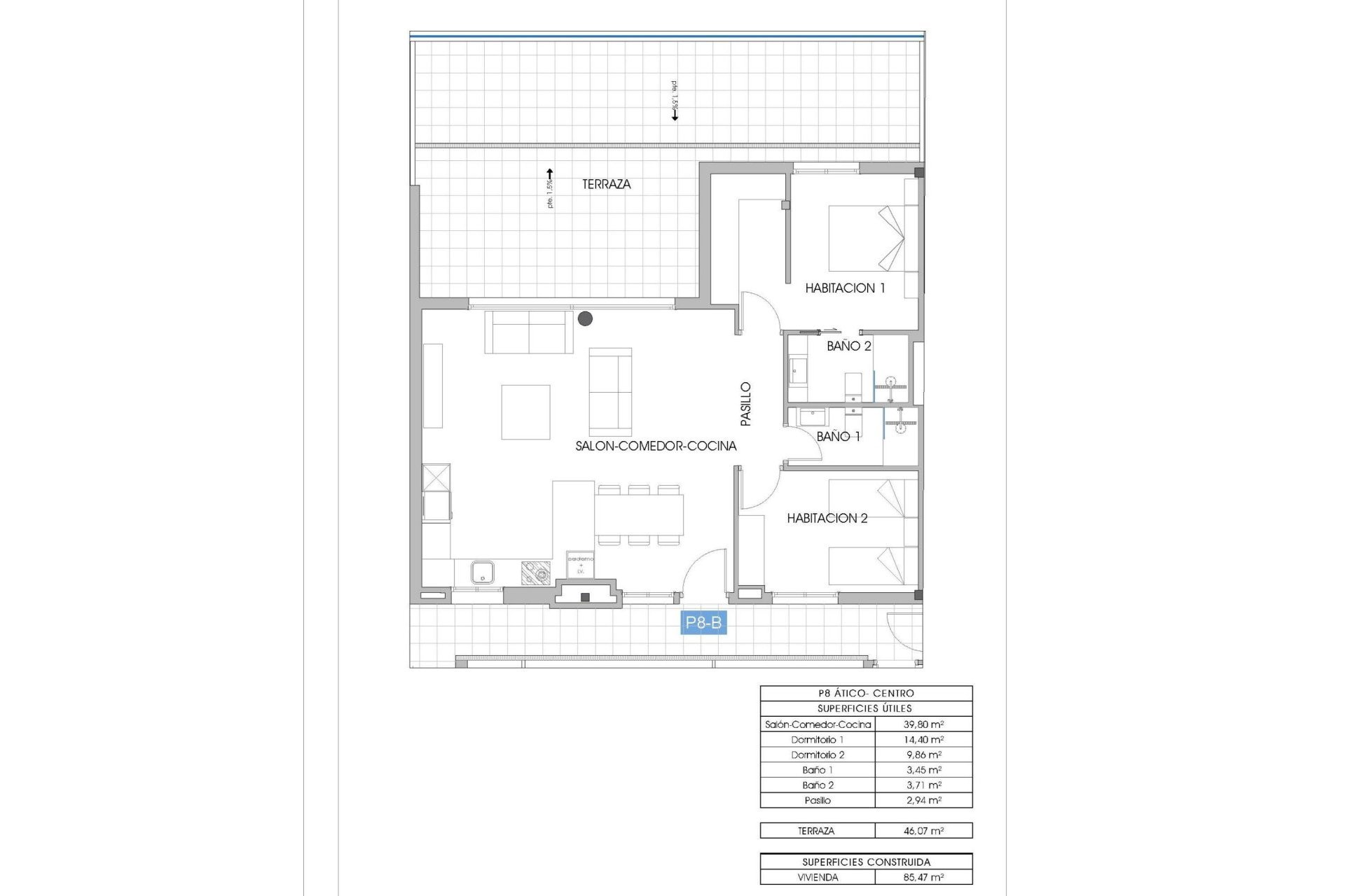 New Build - Penthouse - Benidorm - Cala de Finestrat