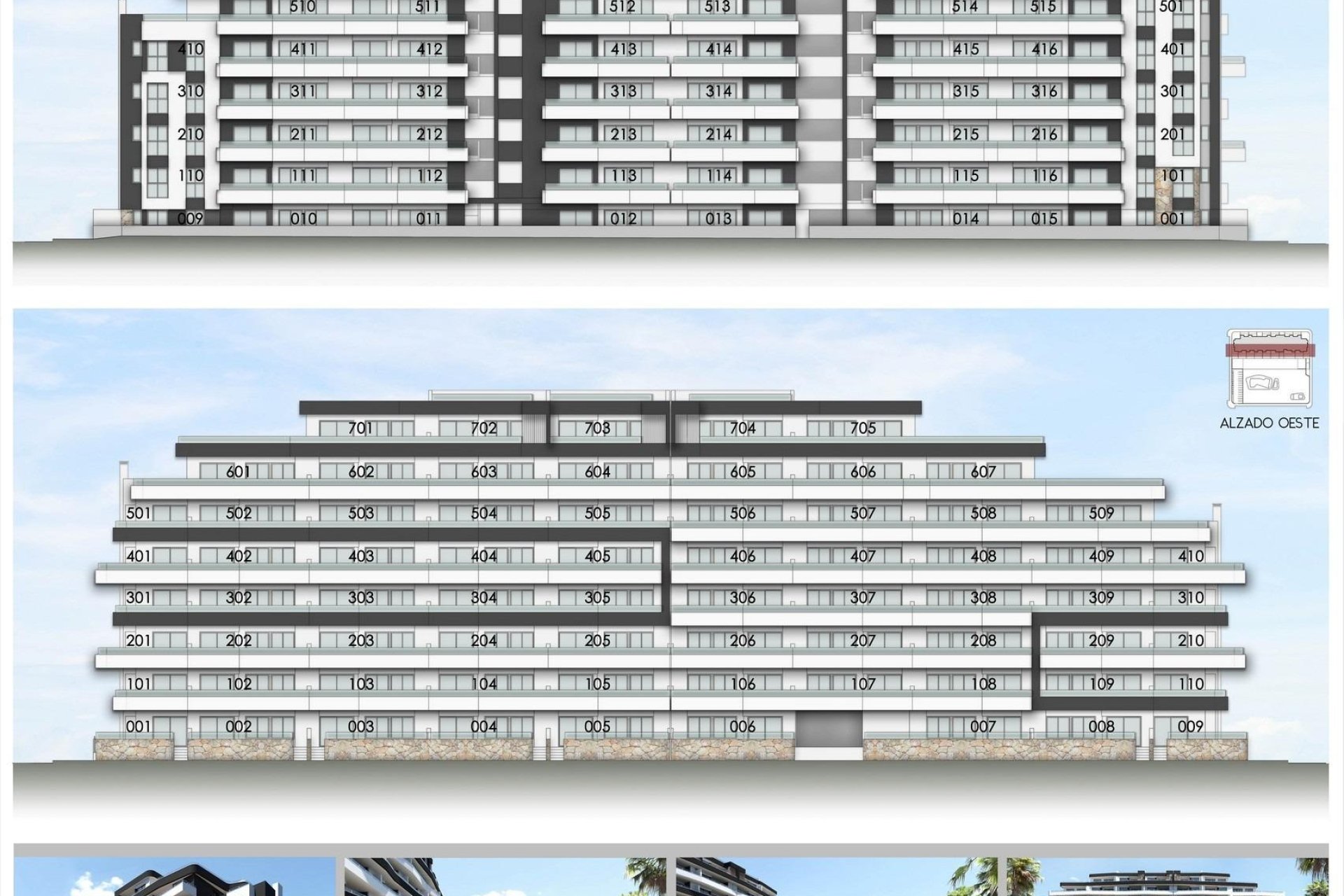New Build - Penthouse - San Miguel - Pueblo