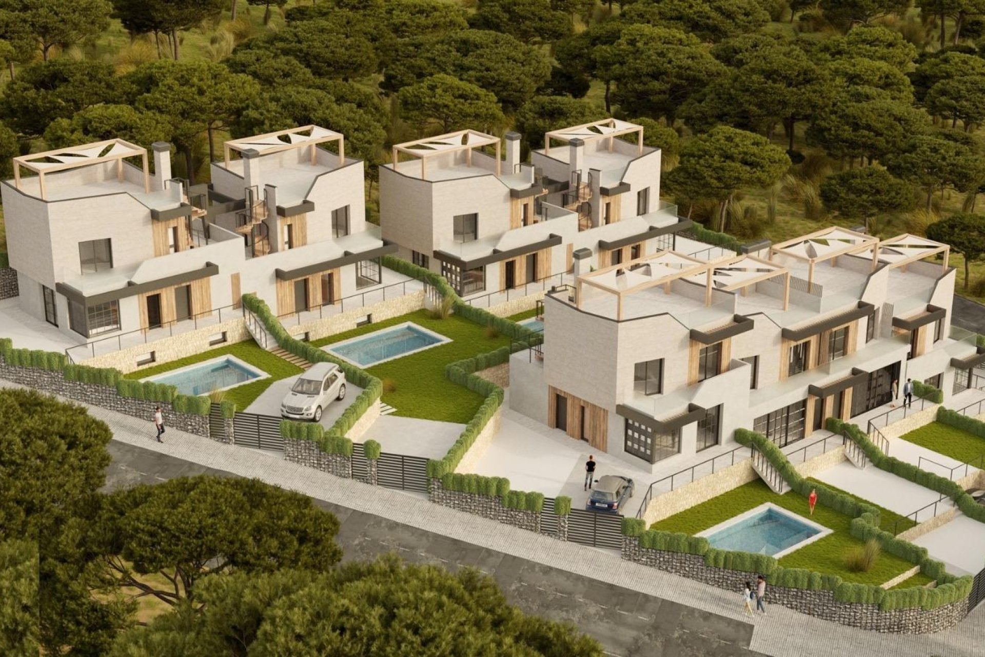 New Build - Town House - Alicante - PAU1