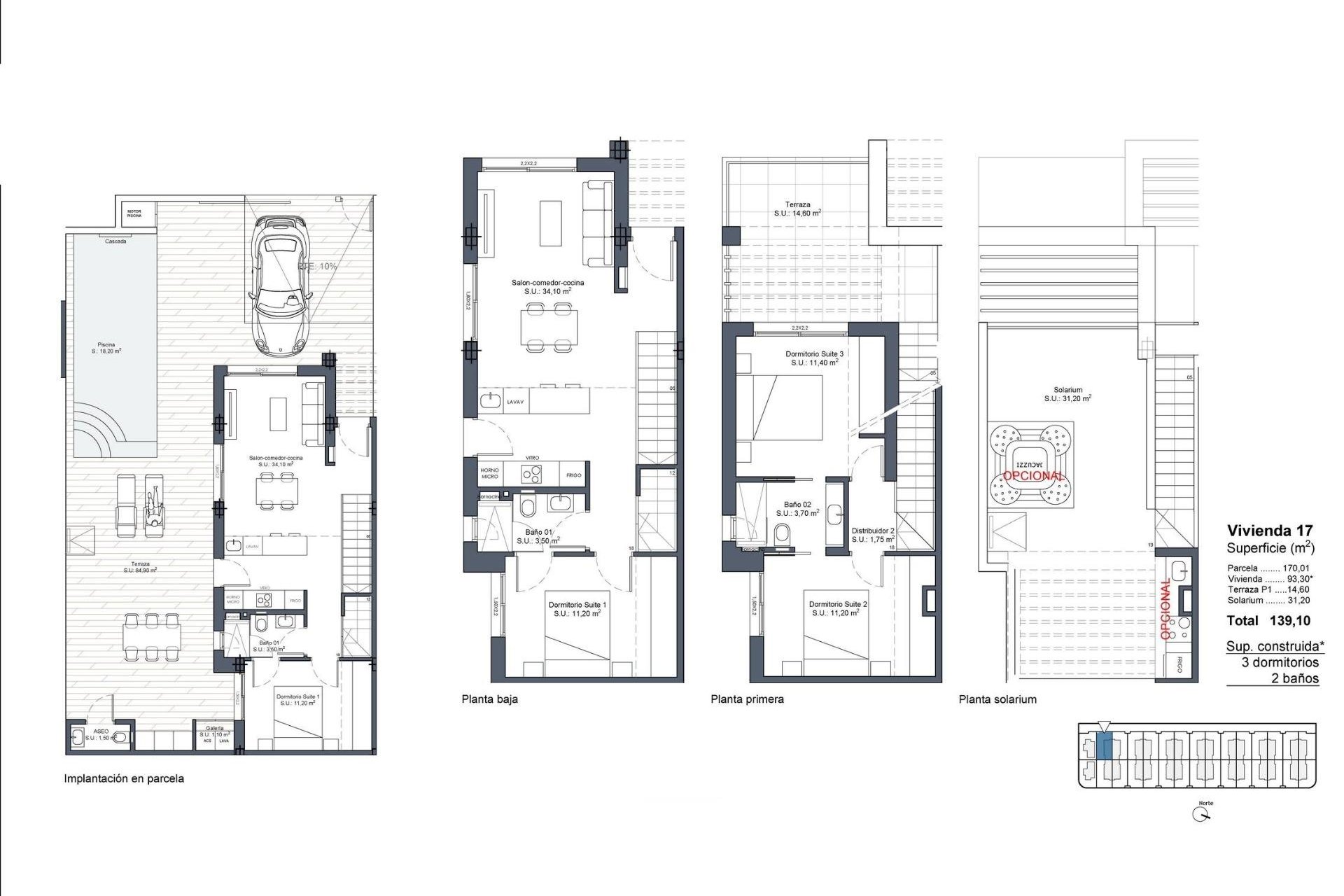 New Build - Town House - Ciudad Quesada - Rojales - Lo Marabú