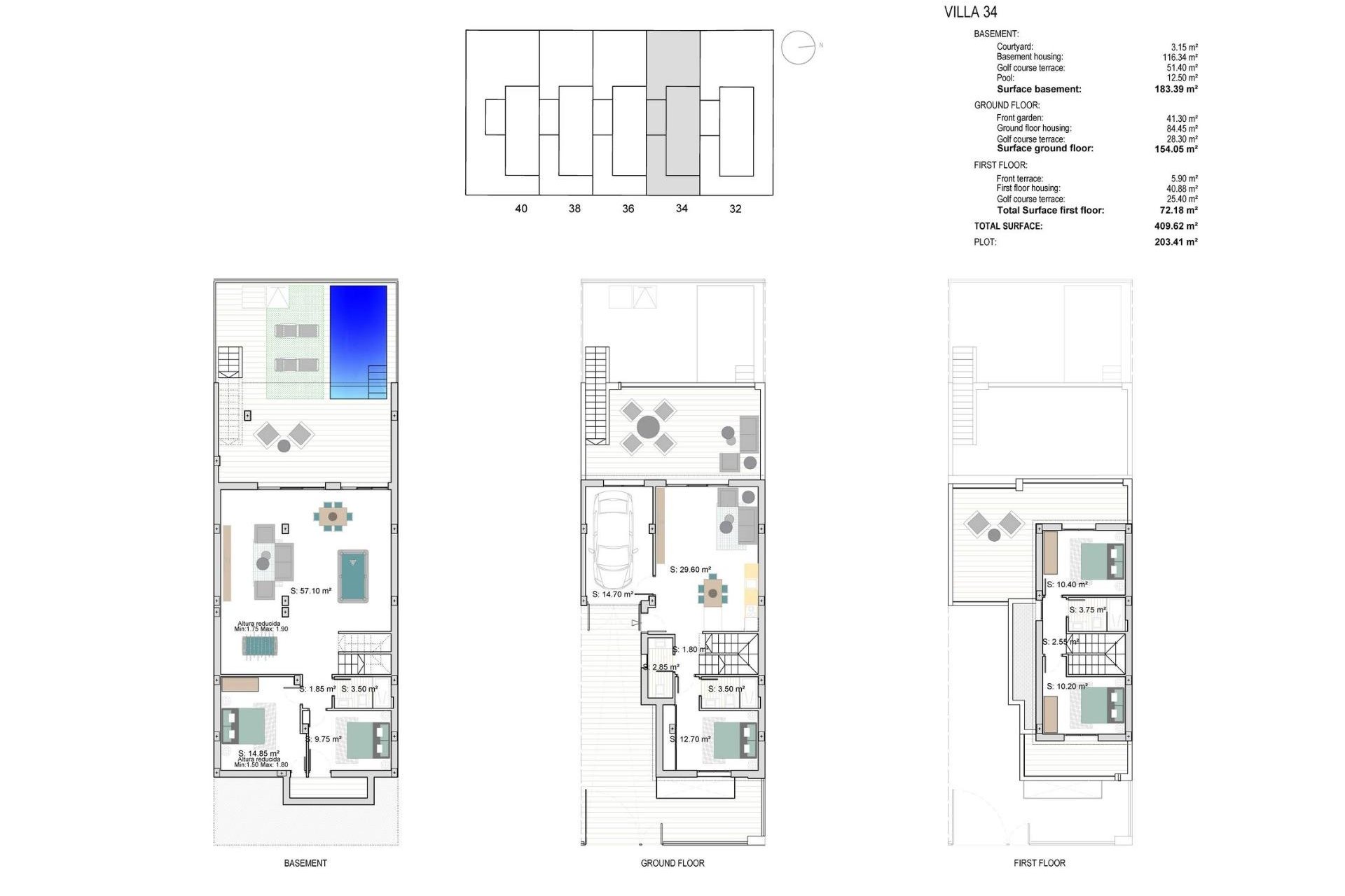 New Build - Town House - Los Alcázares - Serena Golf