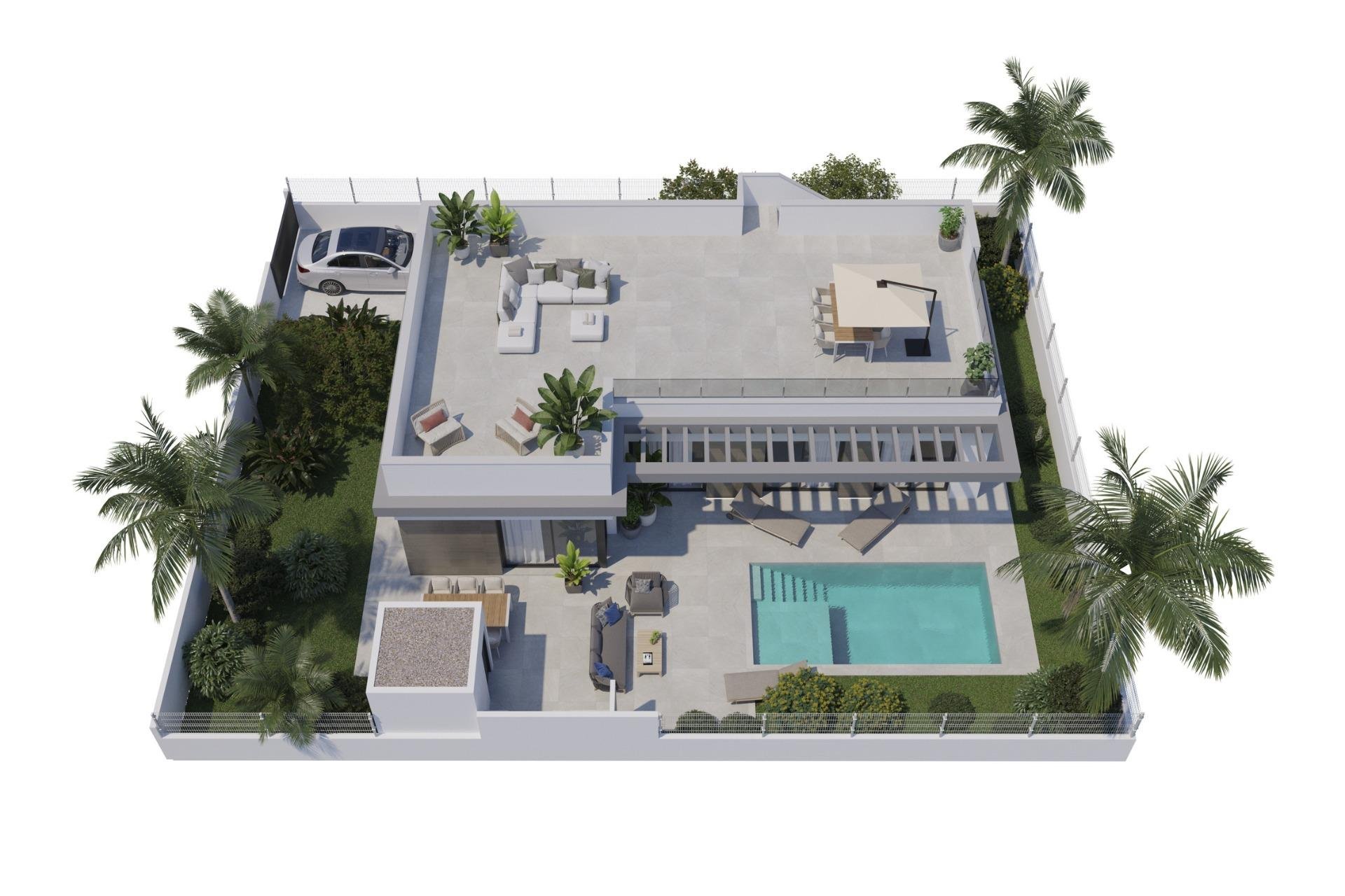 New Build - Villa - Alicante - Alberca