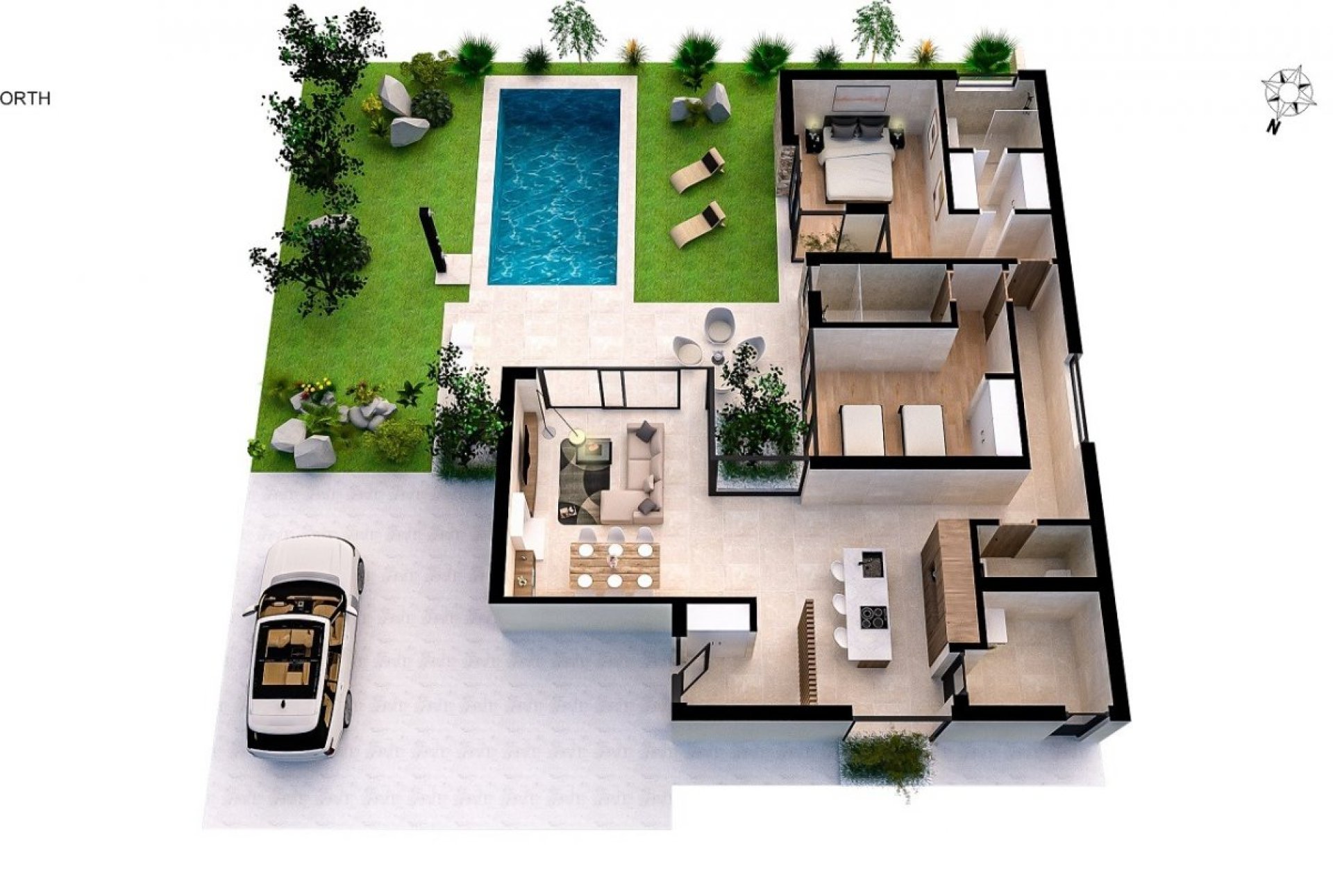 New Build - Villa - BAÑOS Y MENDIGO - Murcia