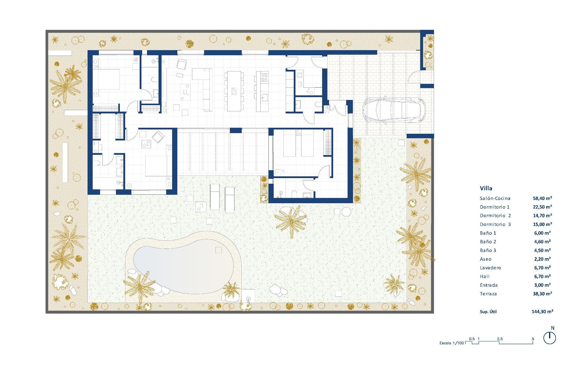 New Build - Villa - BAOS Y MENDIGO - Murcia