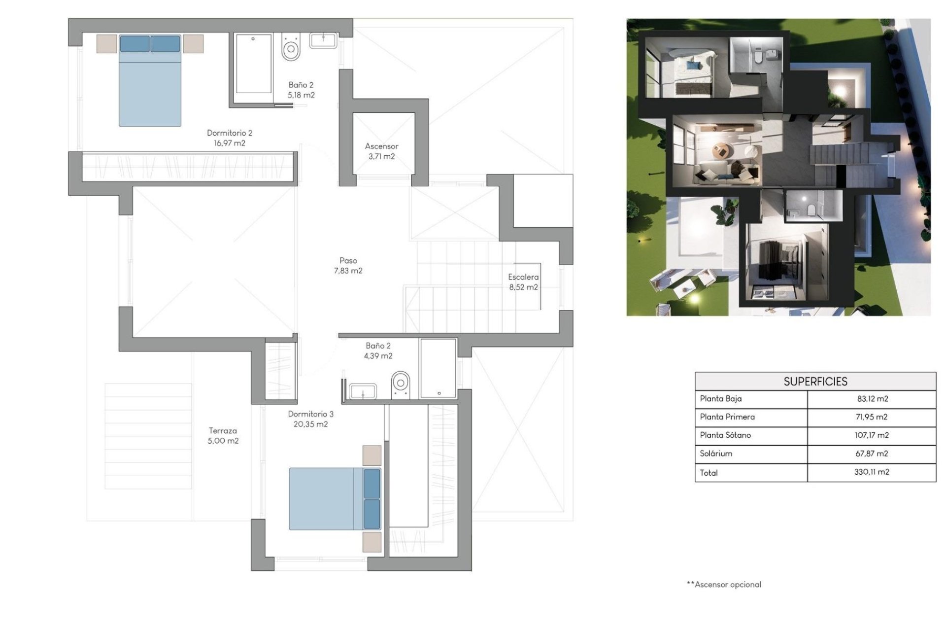 New Build - Villa - Benidorm - Balcon de finestrat