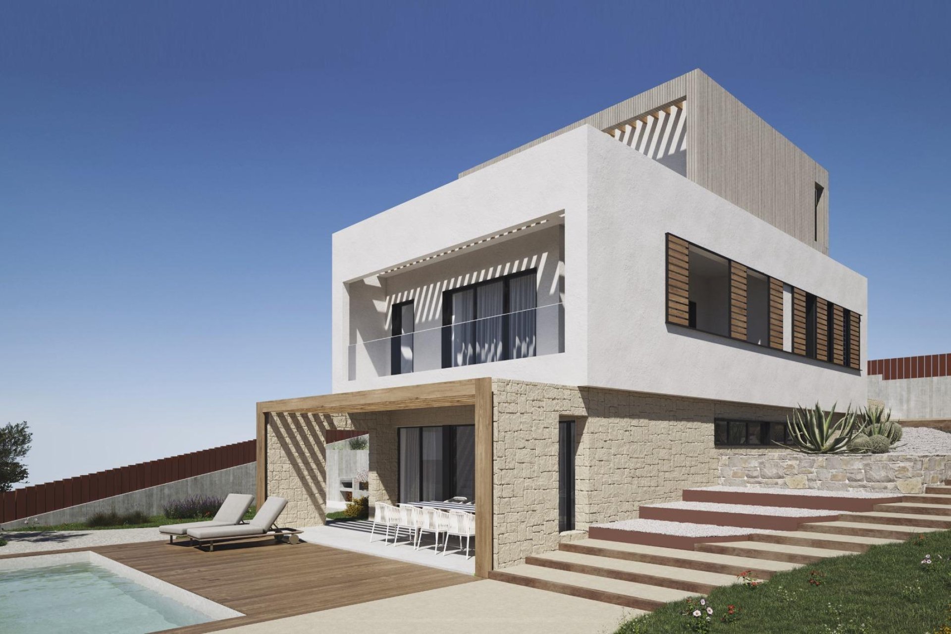 New Build - Villa - Benidorm - Campana garden