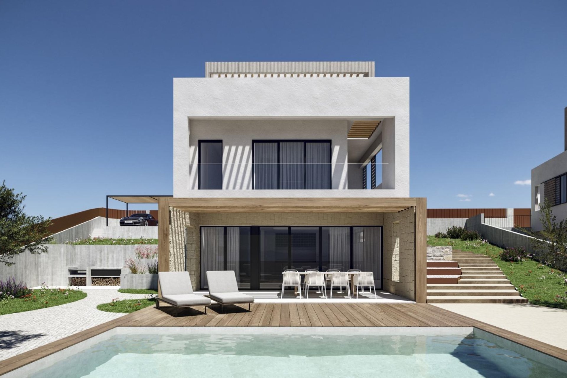 New Build - Villa - Benidorm - Campana garden