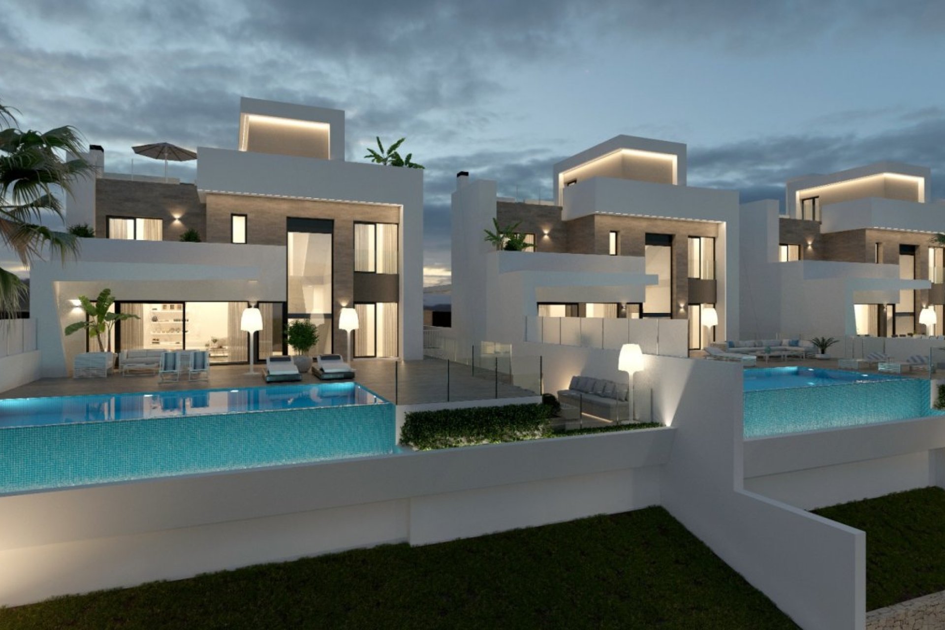 New Build - Villa - Benidorm - Campana garden