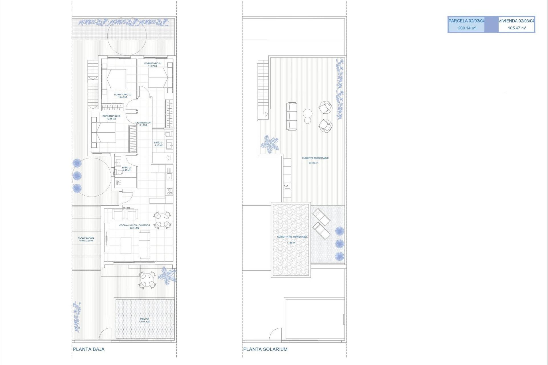 New Build - Villa - Los Alcázares - Serena Golf