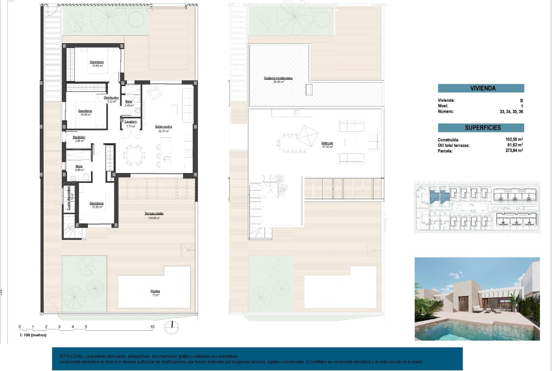 New Build - Villa - Los Alcázares - Serena Golf