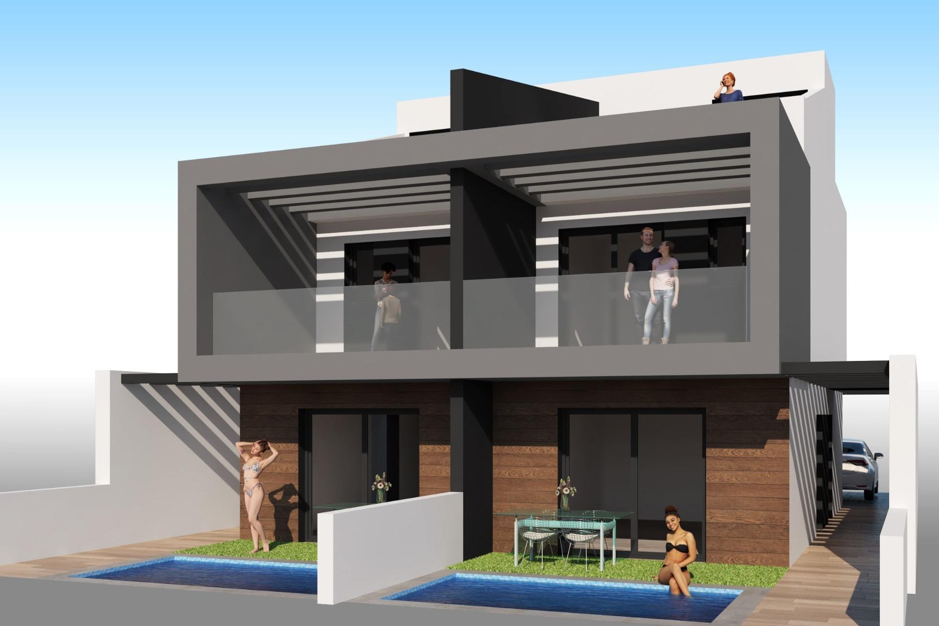 New Build - Villa - San Javier - Santiago de la Ribera