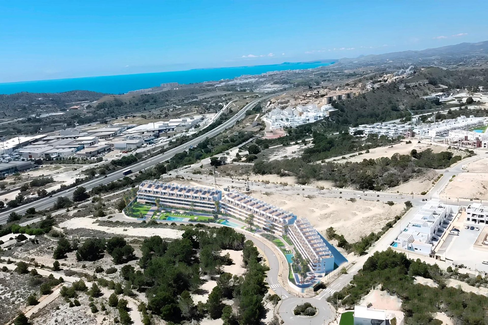 Nieuwbouw - Apartment - Benidorm - Balcon de finestrat