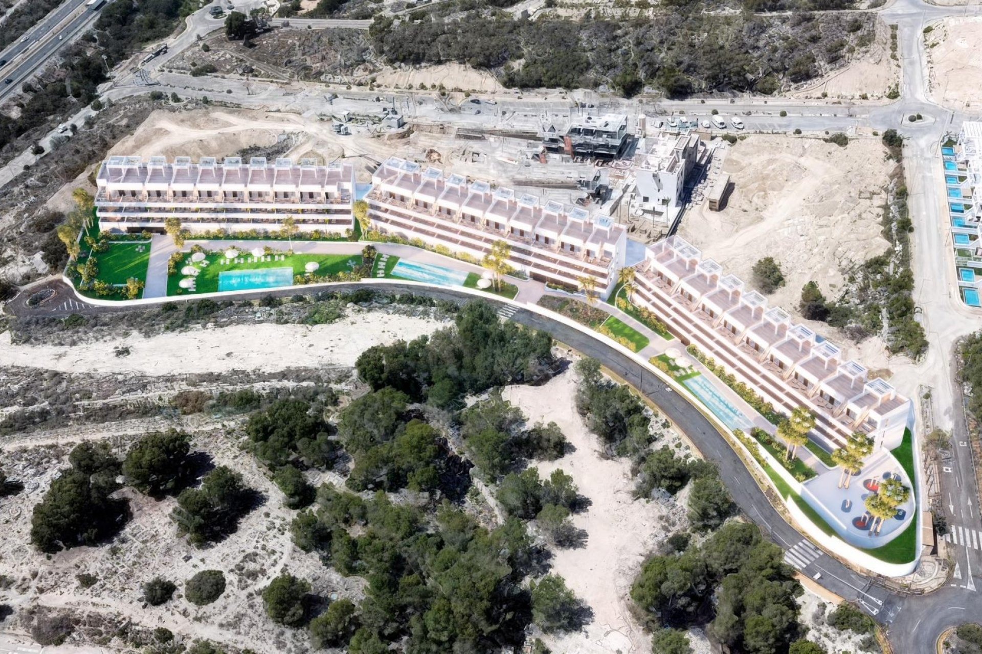 Nieuwbouw - Apartment - Benidorm - Balcon de finestrat