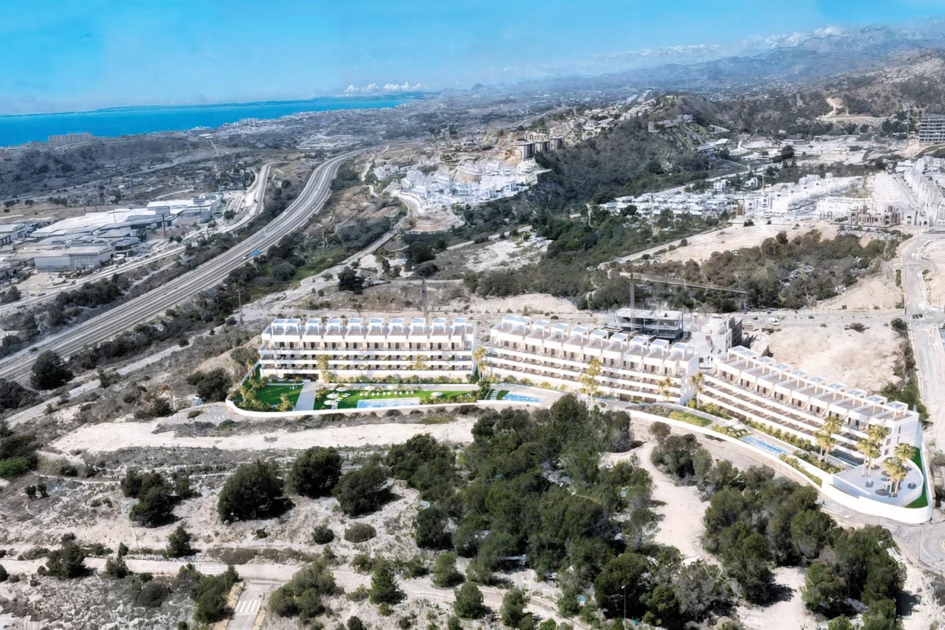 Nieuwbouw - Apartment - Benidorm - Balcon de finestrat
