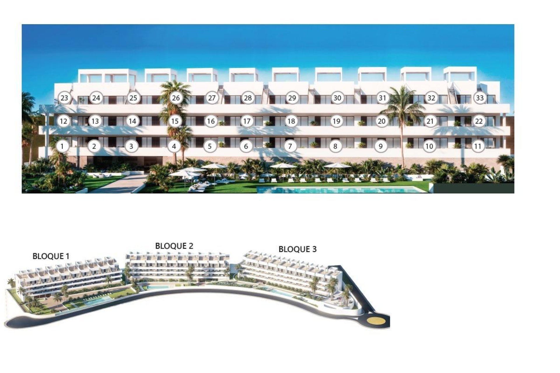 Nieuwbouw - Apartment - Benidorm - Balcon de finestrat
