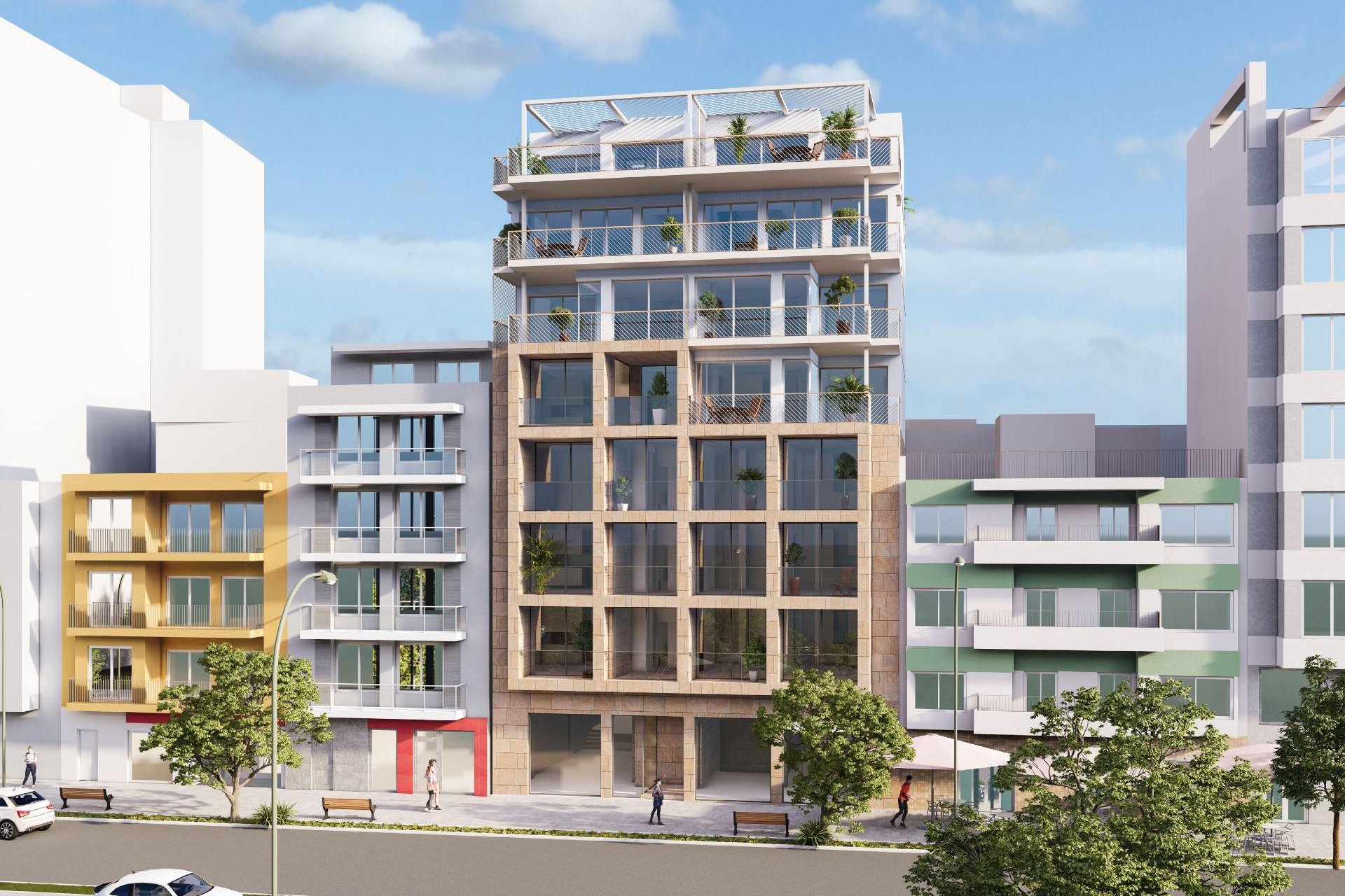Nieuwbouw - Apartment - Benidorm - Pueblo