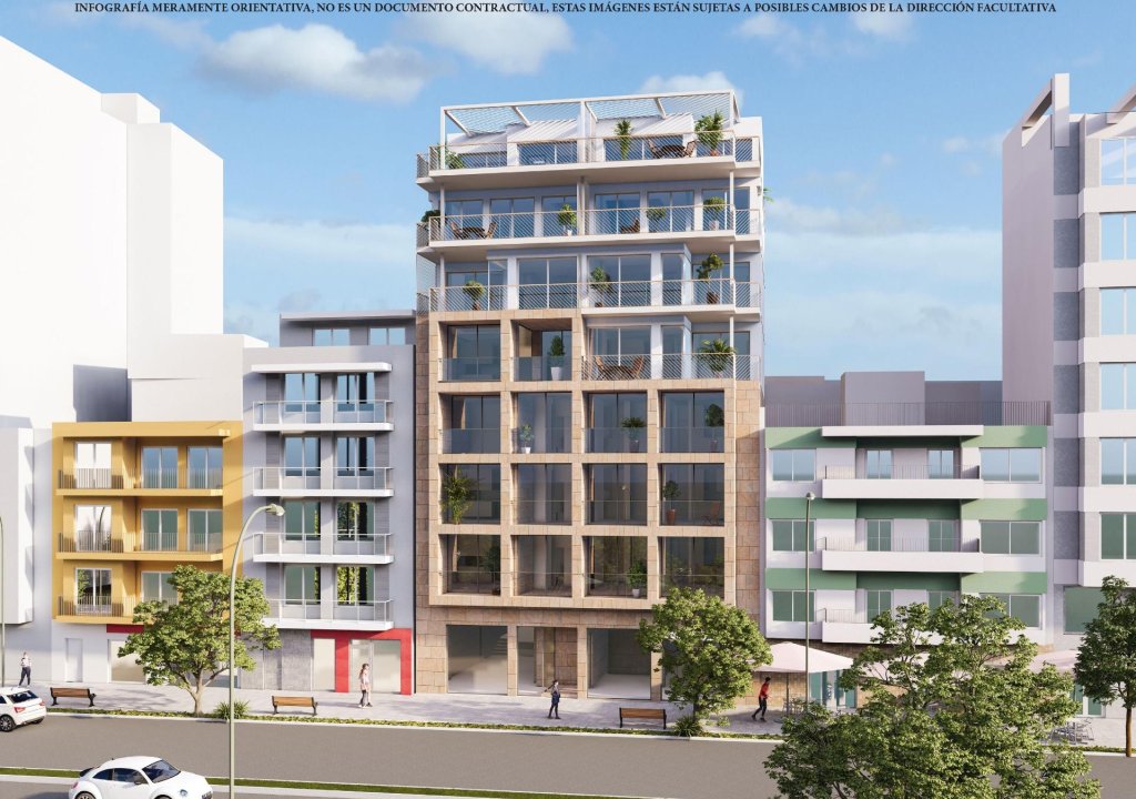 Nieuwbouw - Apartment - Benidorm - Pueblo