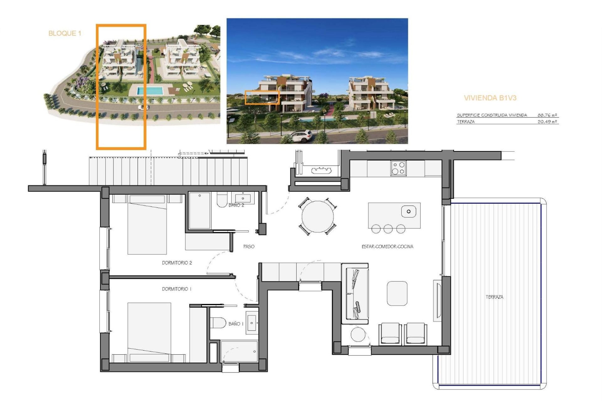 Nieuwbouw - Apartment - Fuente Álamo - Hacienda del Alamo
