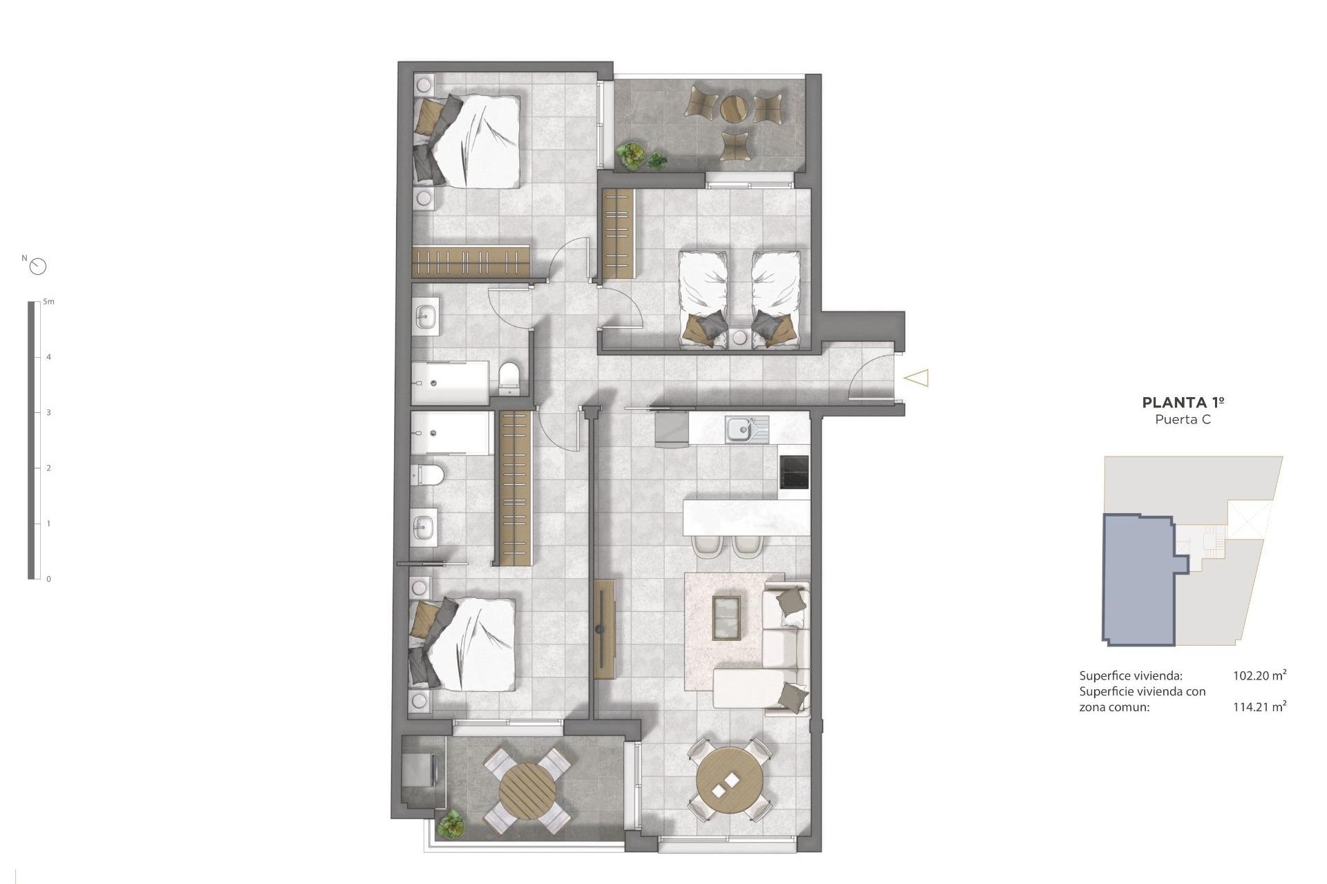 Nieuwbouw - Apartment - Guardamar del Segura - Pueblo