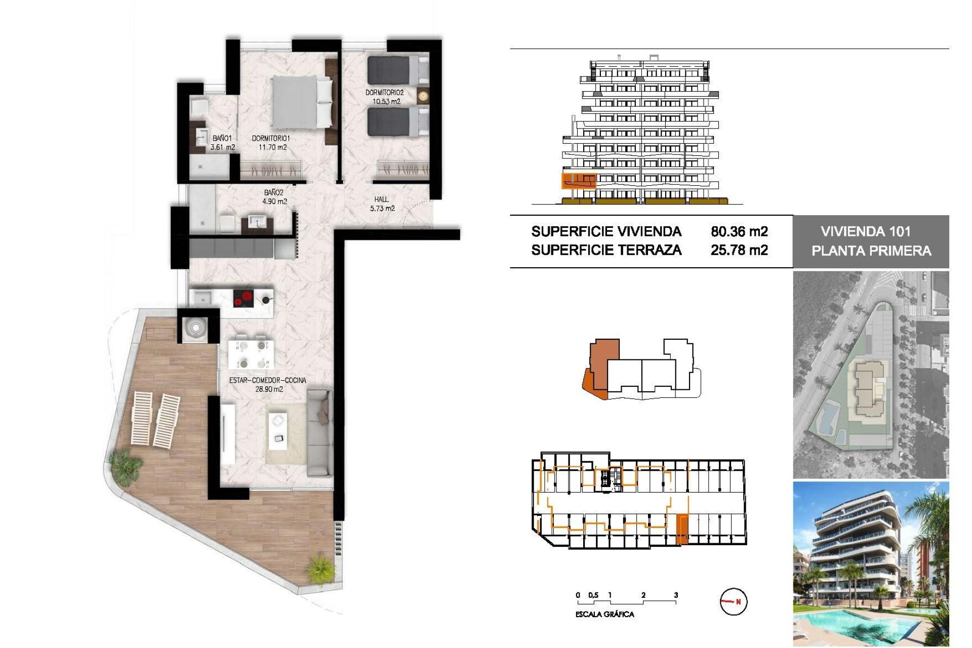Nieuwbouw - Apartment - Guardamar del Segura - PUERTO