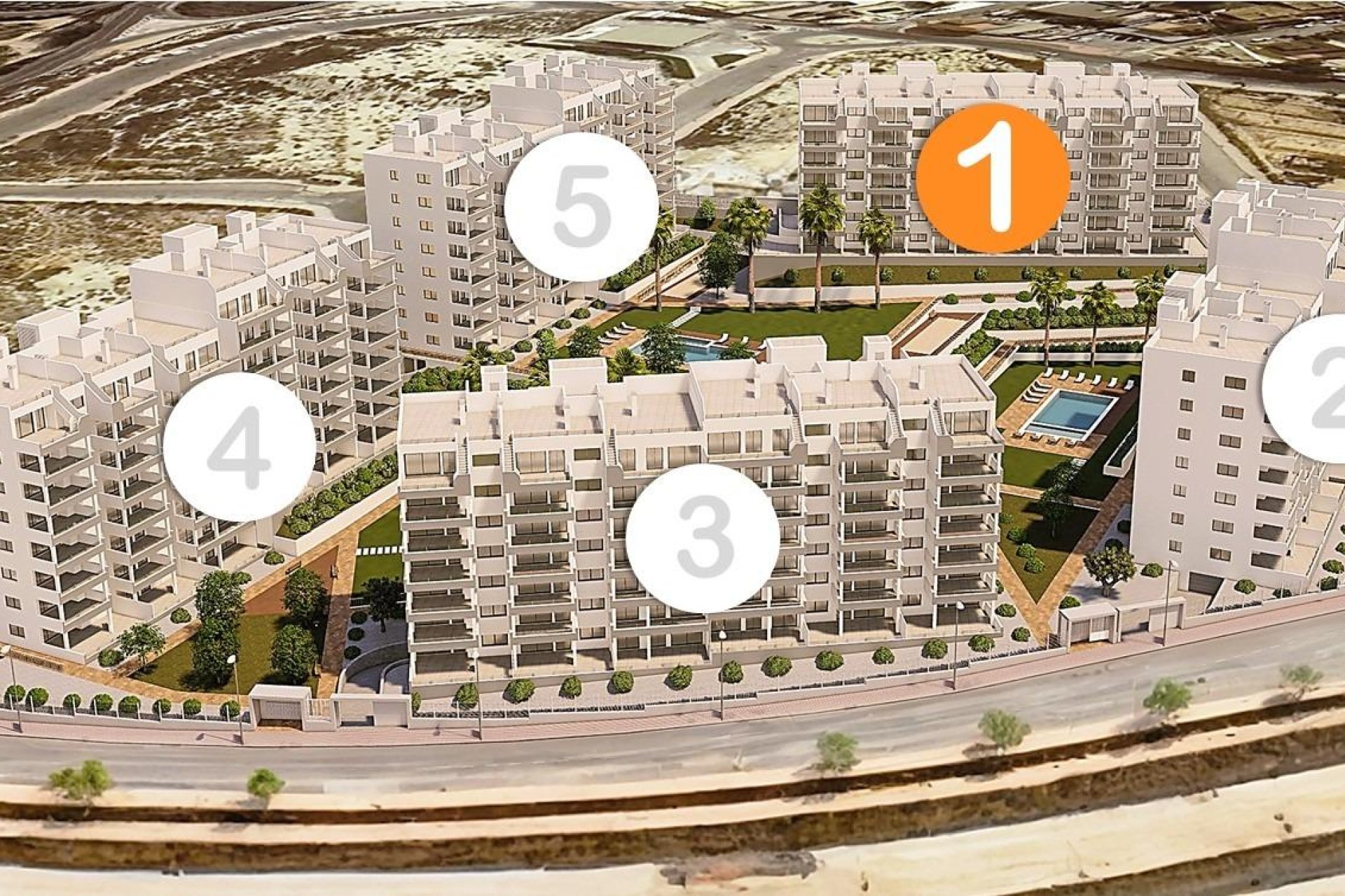 Nieuwbouw - Apartment - San Miguel - Pueblo