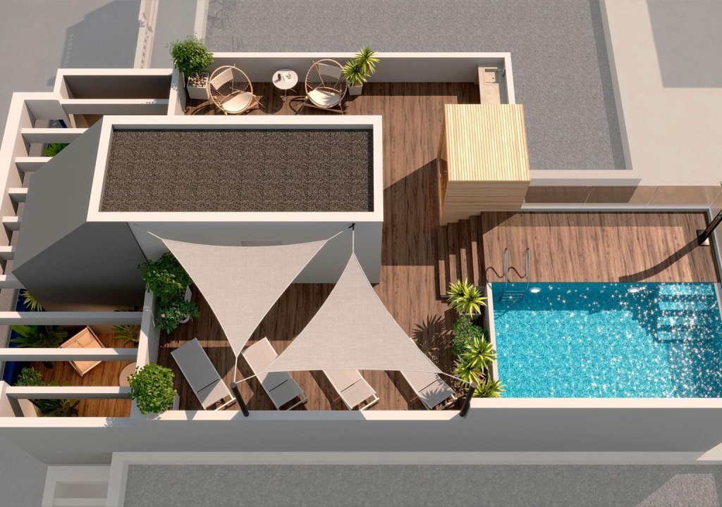 Nieuwbouw - Apartment - Torrevieja - Playa del Acequión