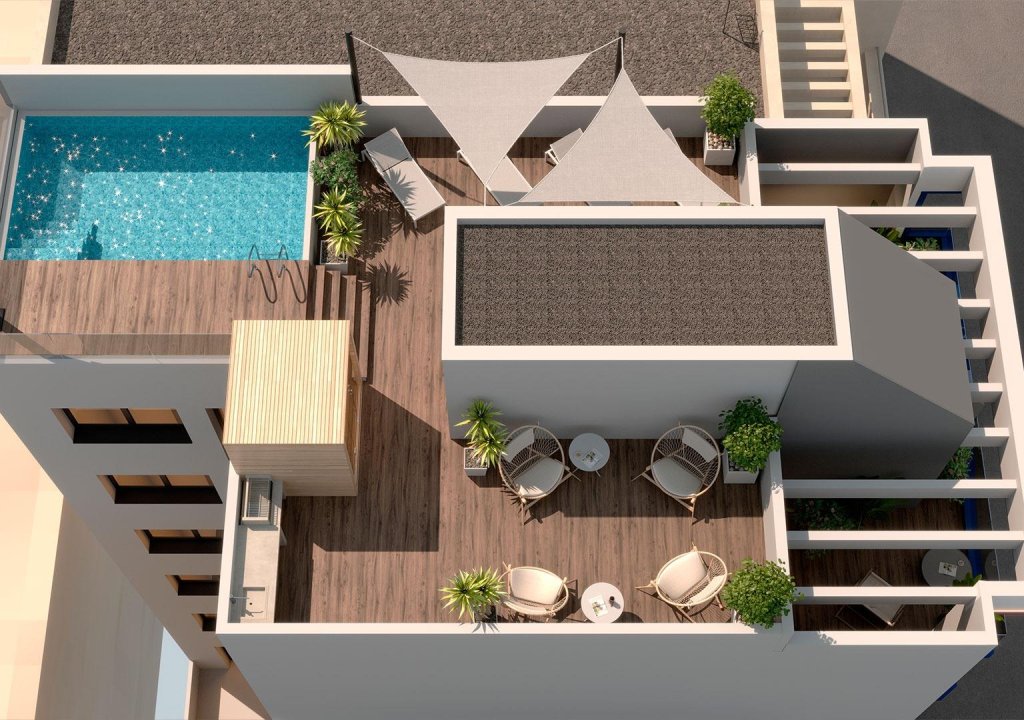 Nieuwbouw - Apartment - Torrevieja - Playa del Acequión