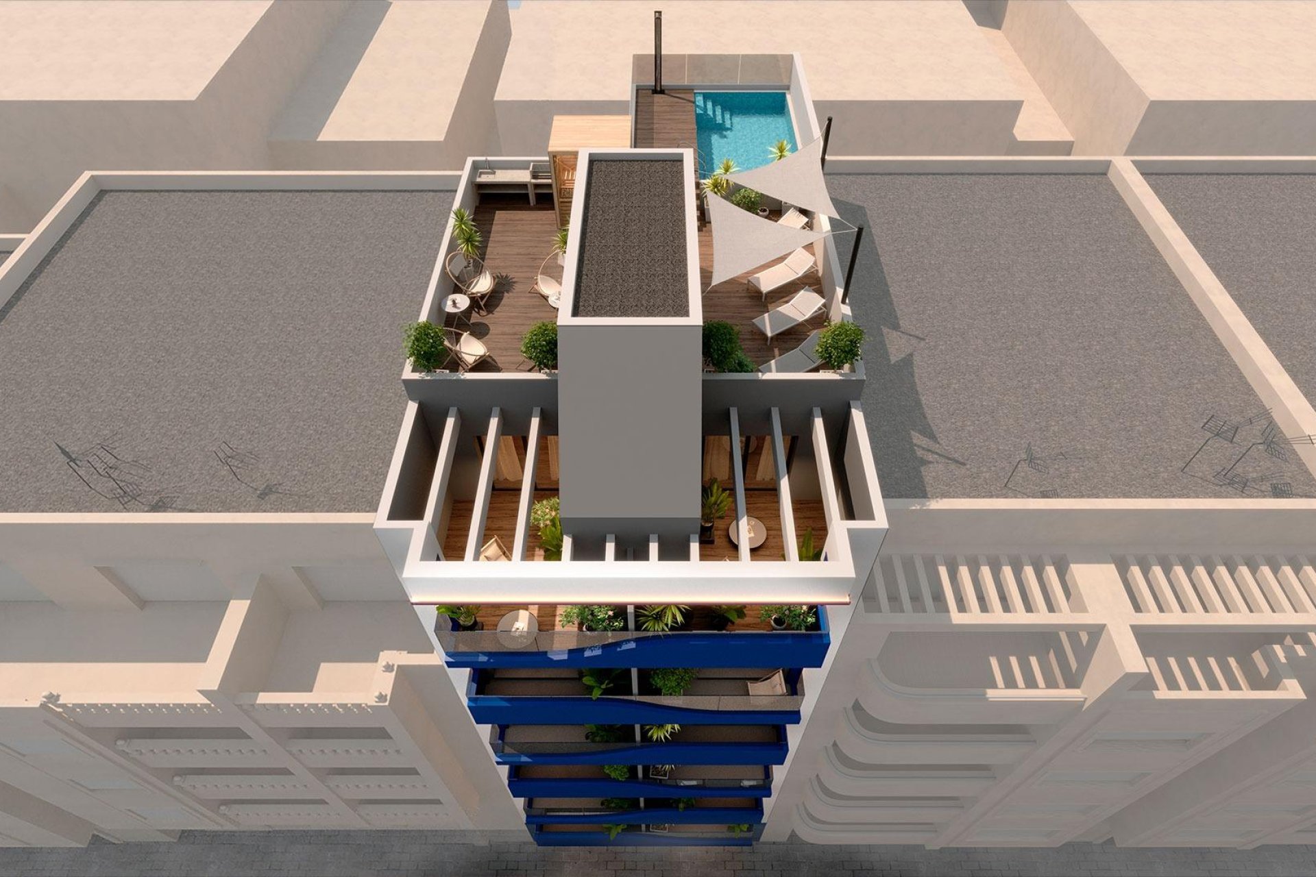 Nieuwbouw - Apartment - Torrevieja - Playa del Acequión