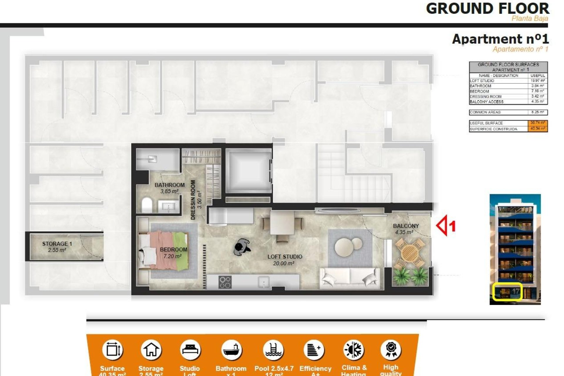 Nieuwbouw - Apartment - Torrevieja - Playa del Acequión