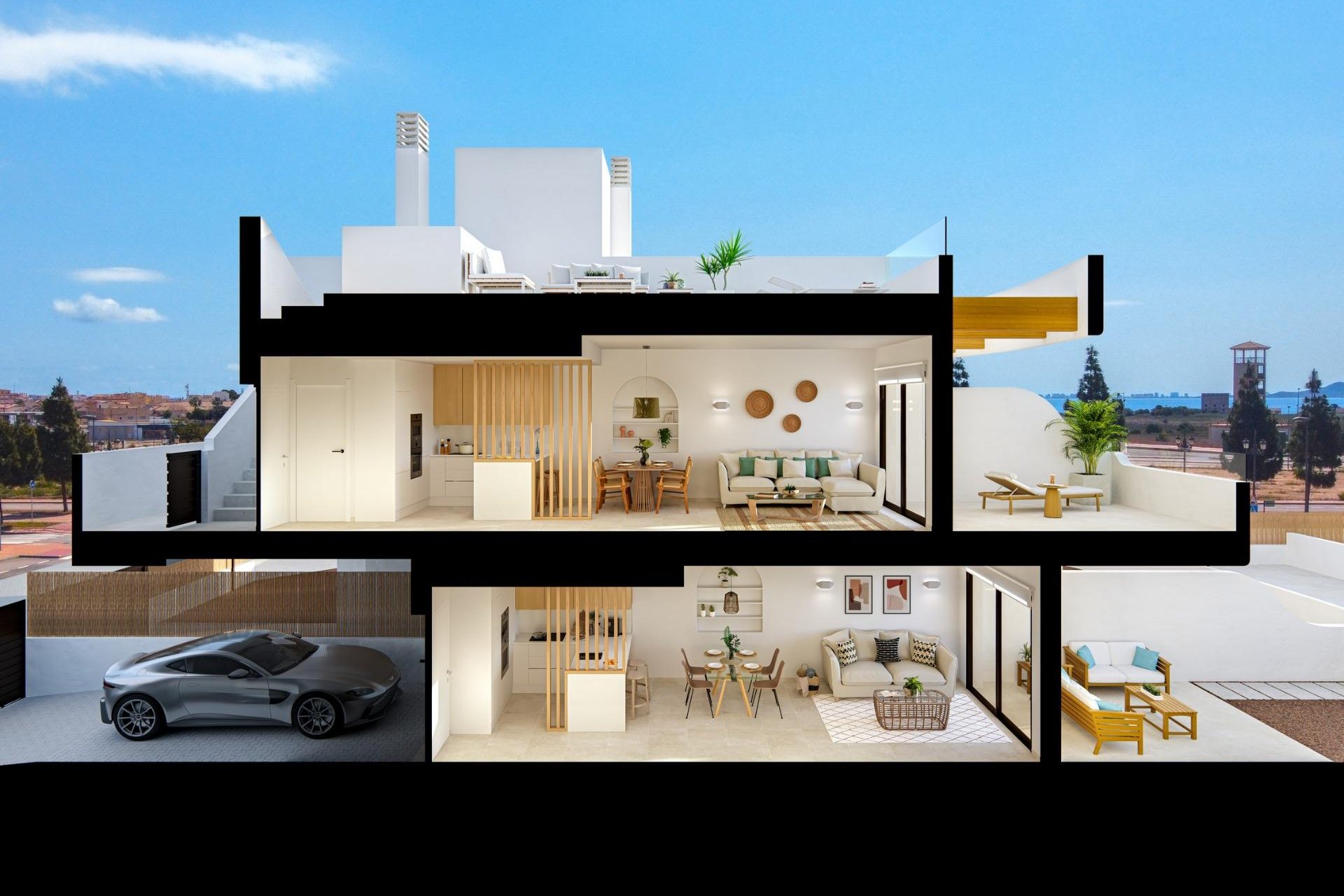 Nieuwbouw - Chalet - Los Alcázares - Serena Golf