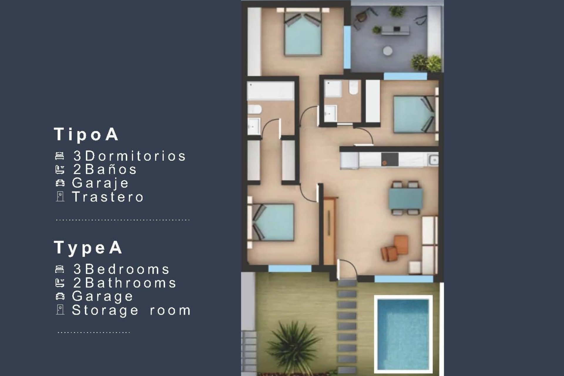 Nieuwbouw - Chalet - San Pedro del Pinatar - Los Pinos