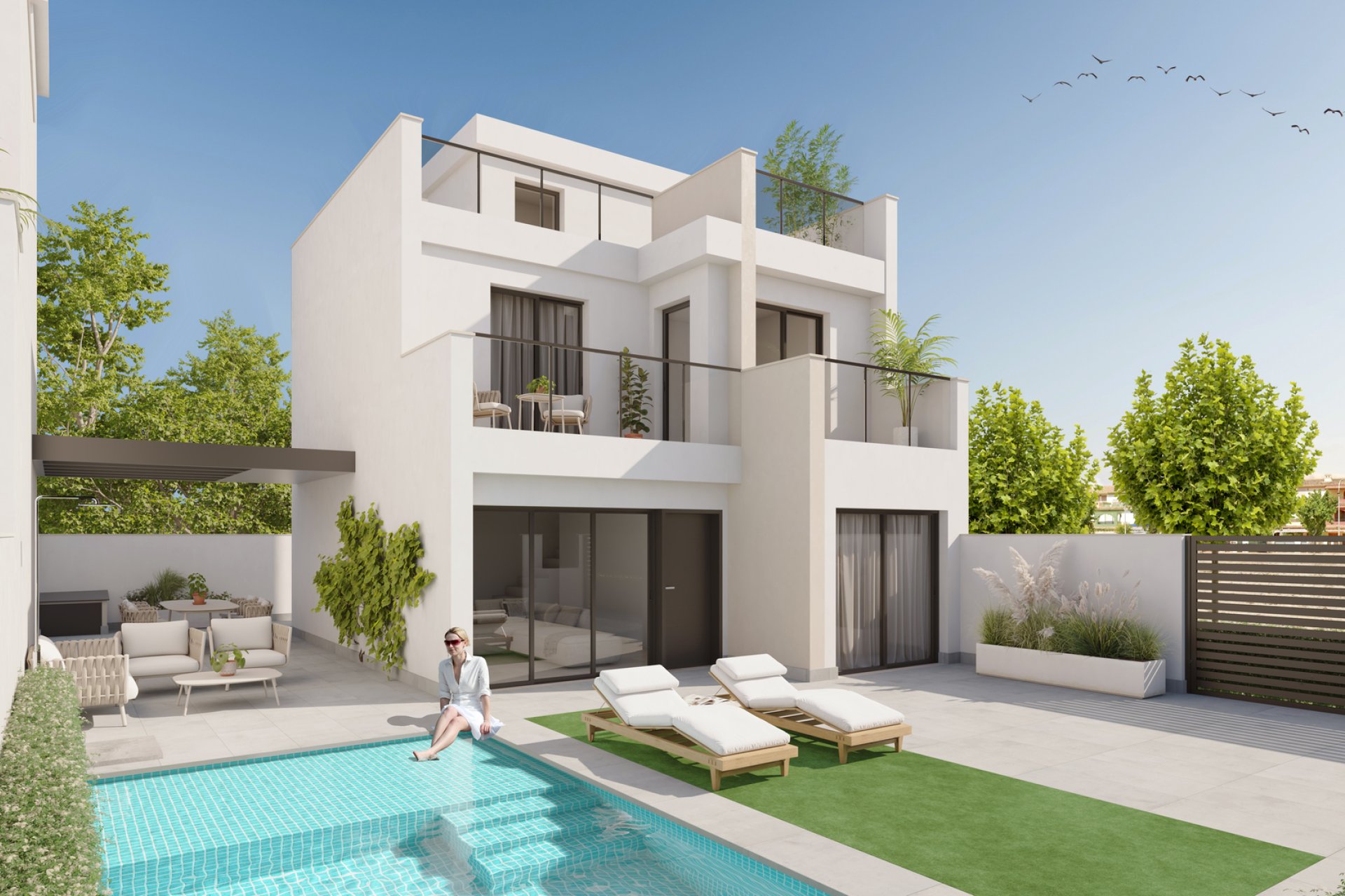 Nieuwbouw - Detached villa - Los Alcázares - Los Alcazares