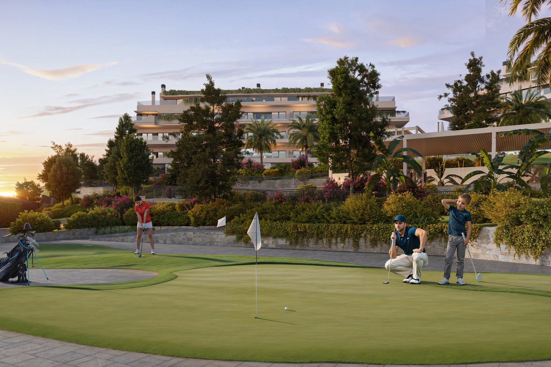 Nieuwbouw - ground-floor - Las Lagunas de Mijas