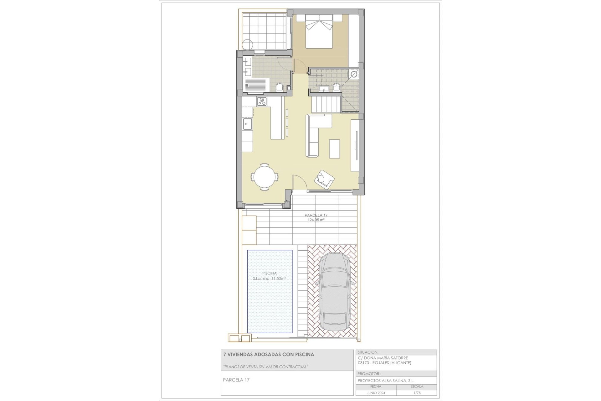 Nieuwbouw - Town House - Ciudad Quesada - Rojales - Pueblo