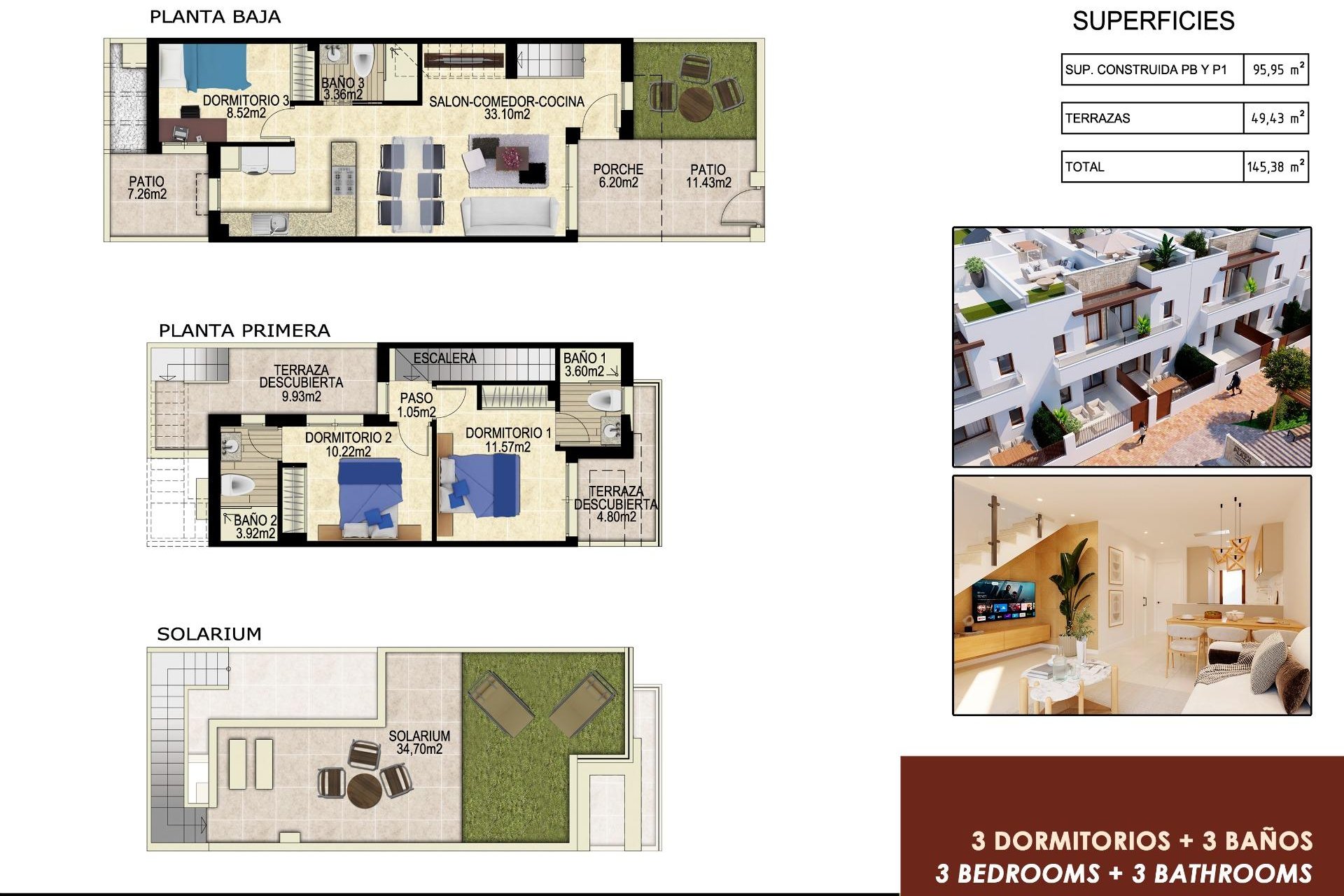 Nieuwbouw - Town House - Orihuela - Vistabella Golf