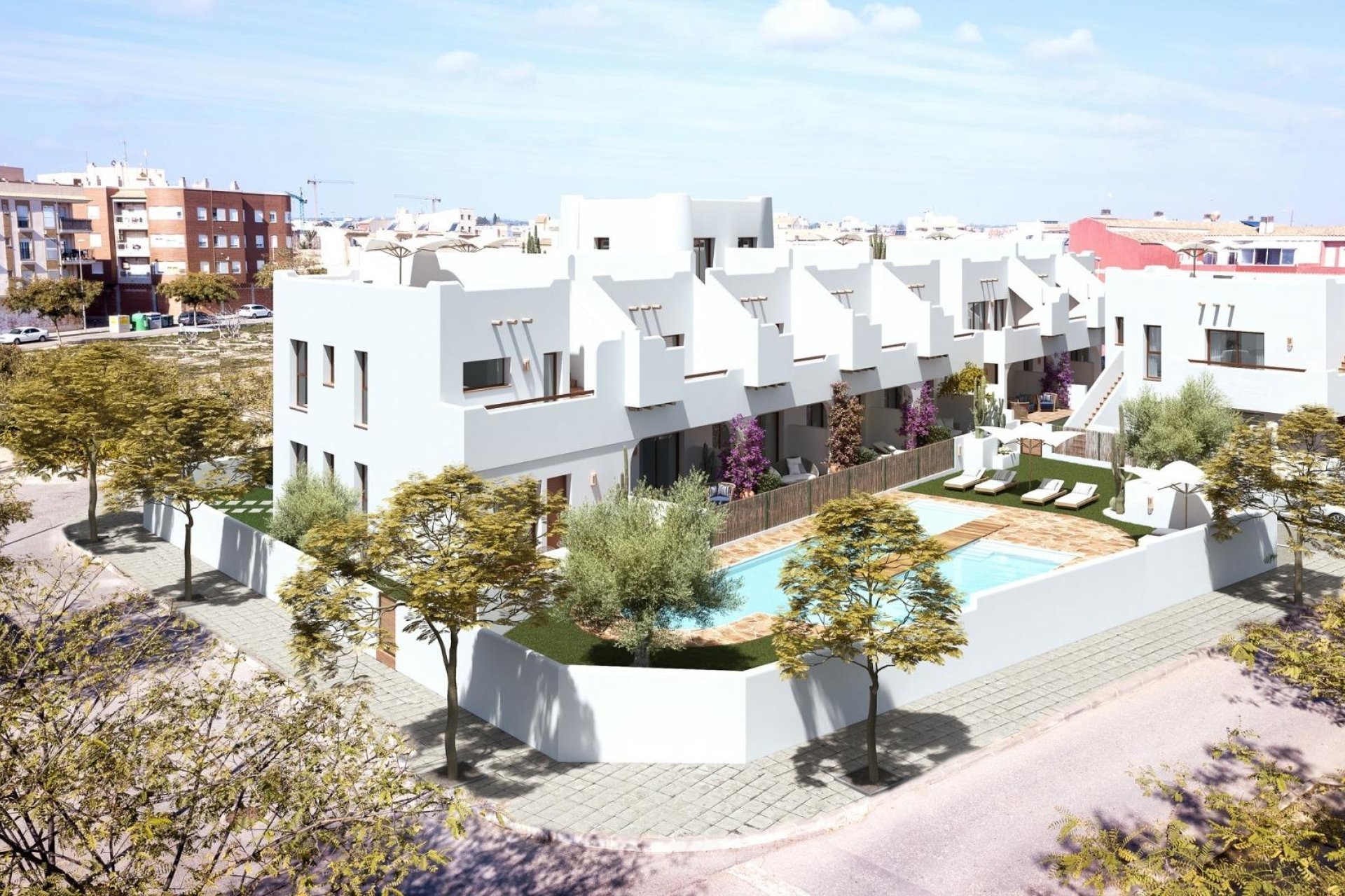 Nieuwbouw - Town House - Pilar de la Horadada - pueblo